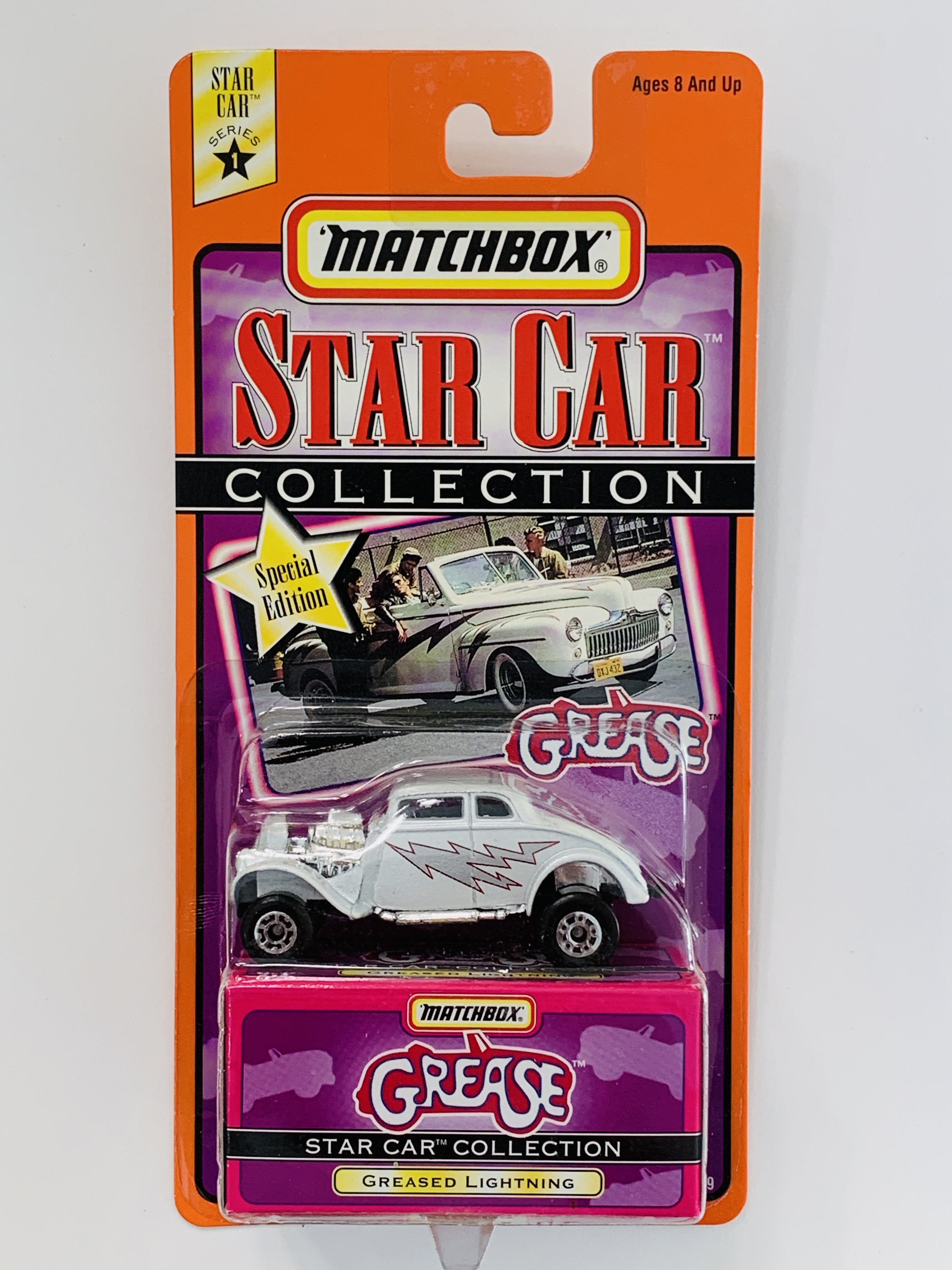 Matchbox Star Car Collection Grease Greased Lightning