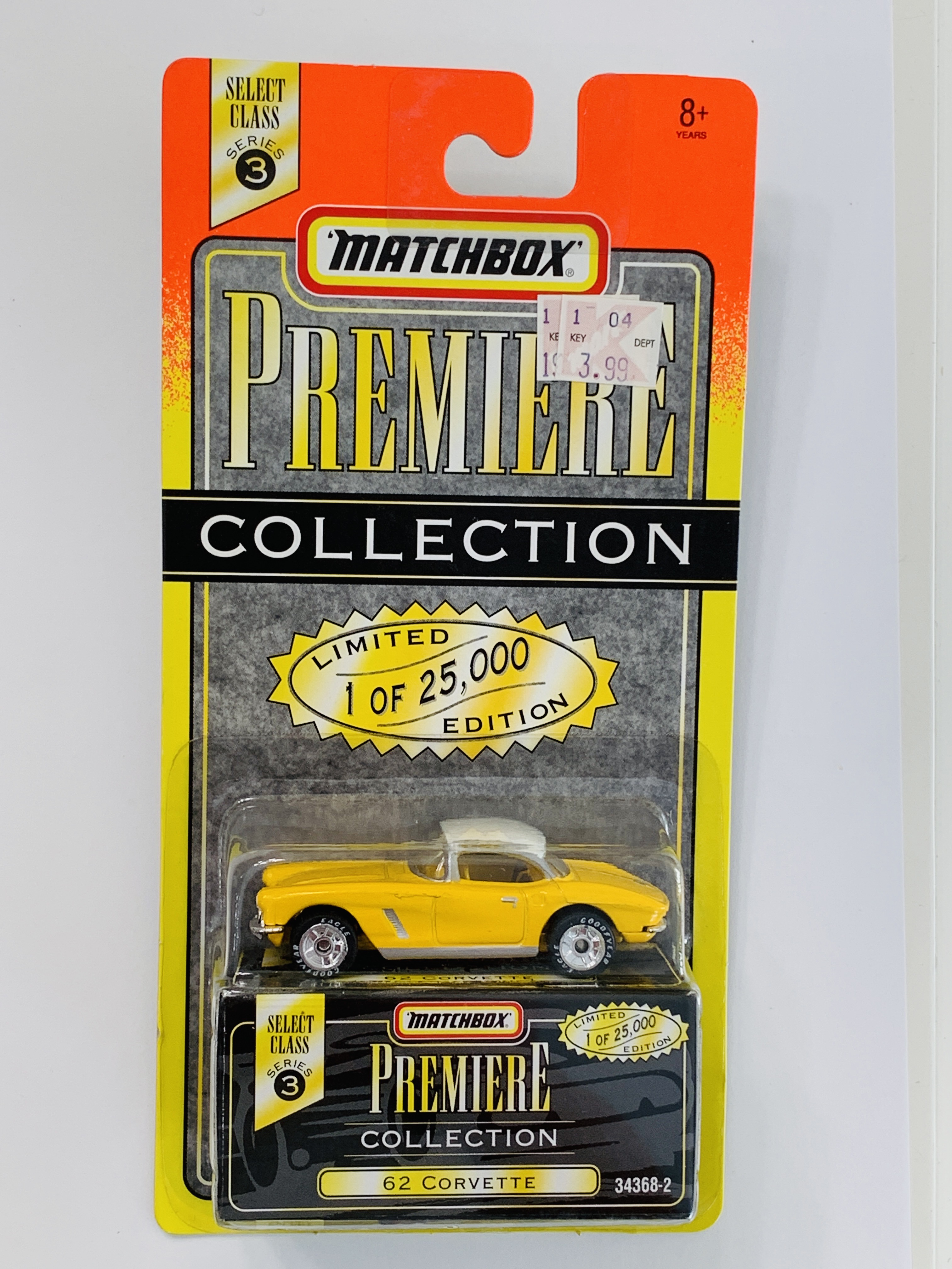 Matchbox Premiere Select Class Series 3 '62 Corvette