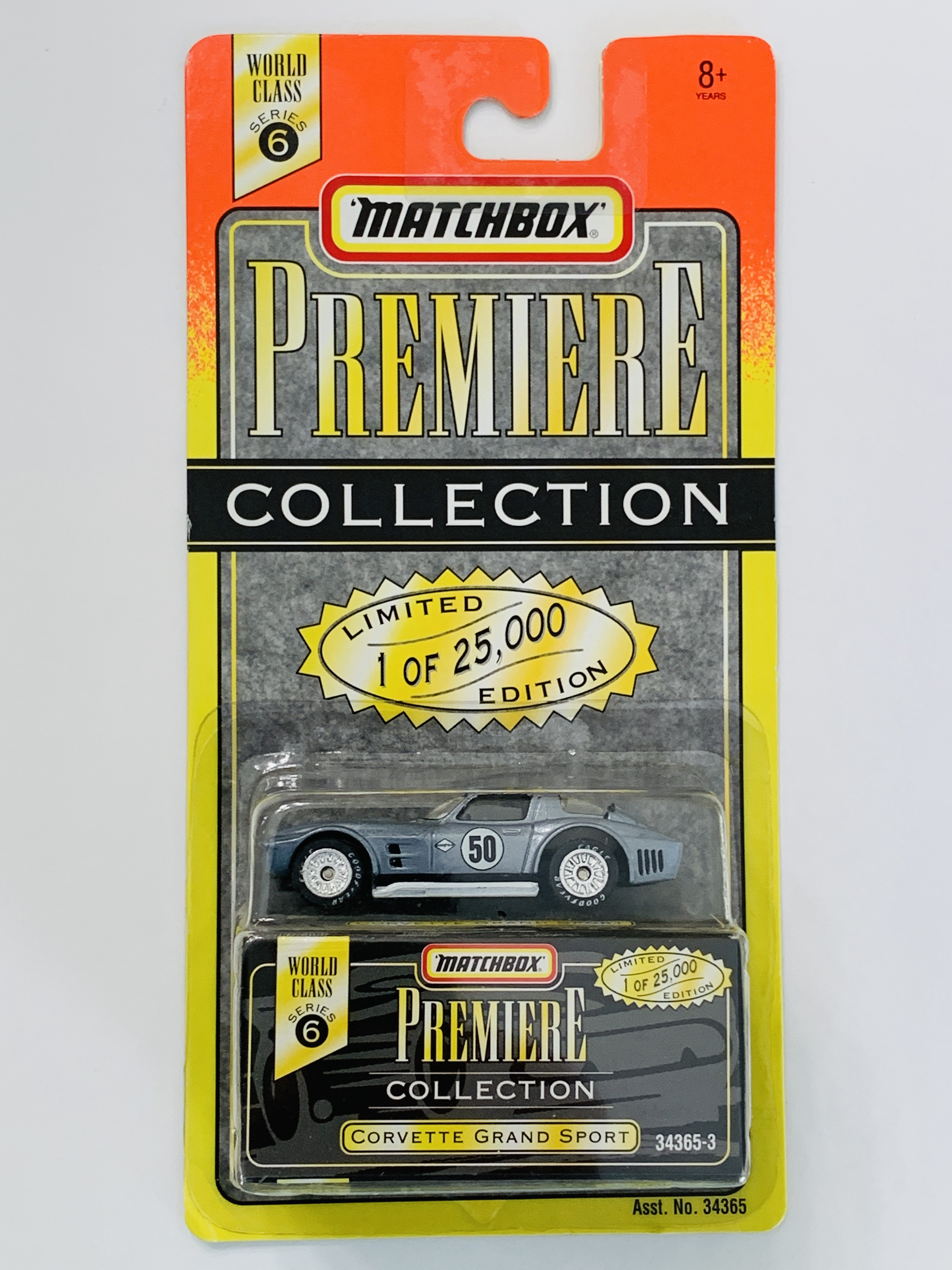 Matchbox Premiere World Class Corvette Grand Sport - Grey