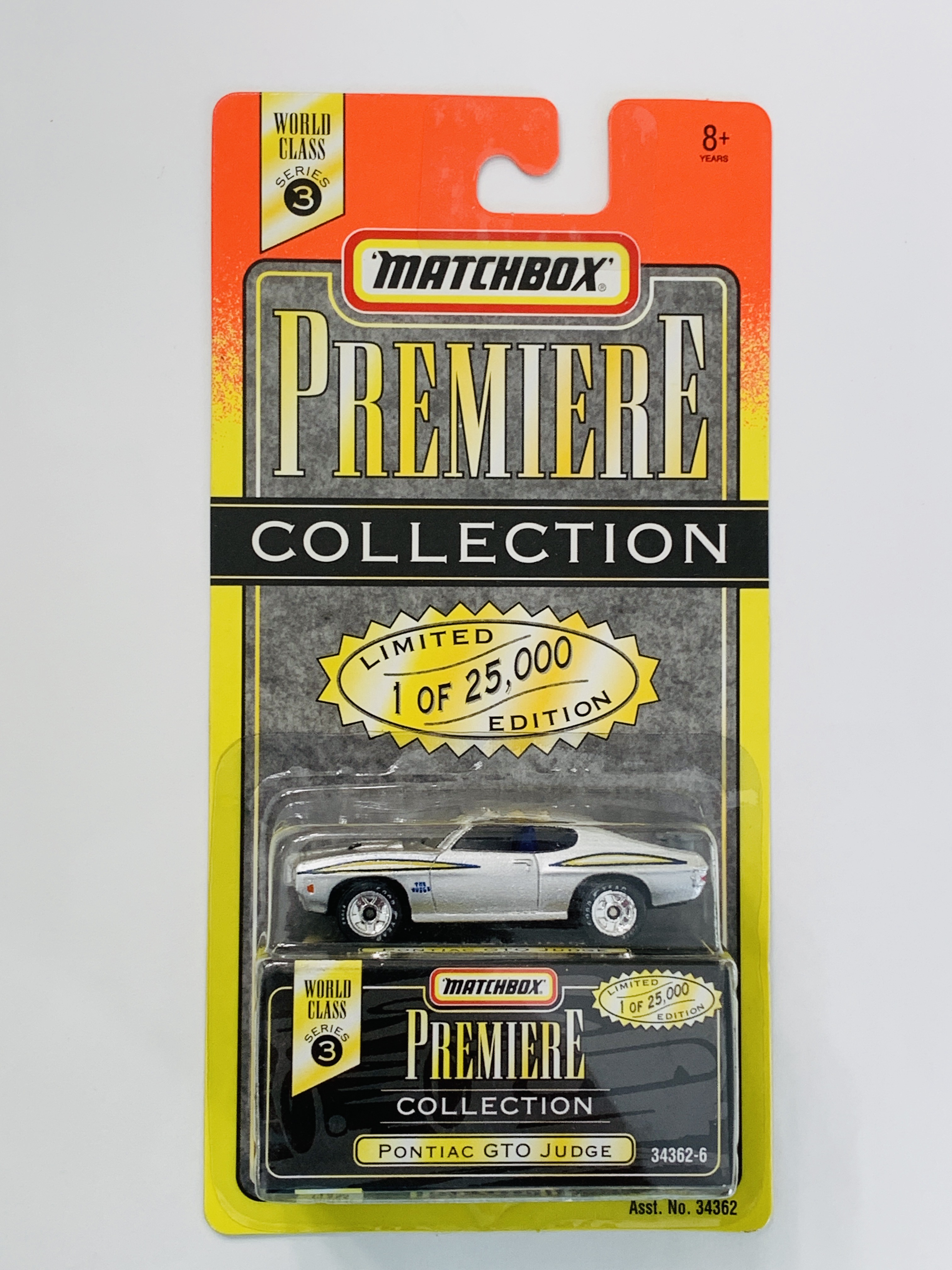 Matchbox Premiere World Class Pontiac GTO Judge - Silver