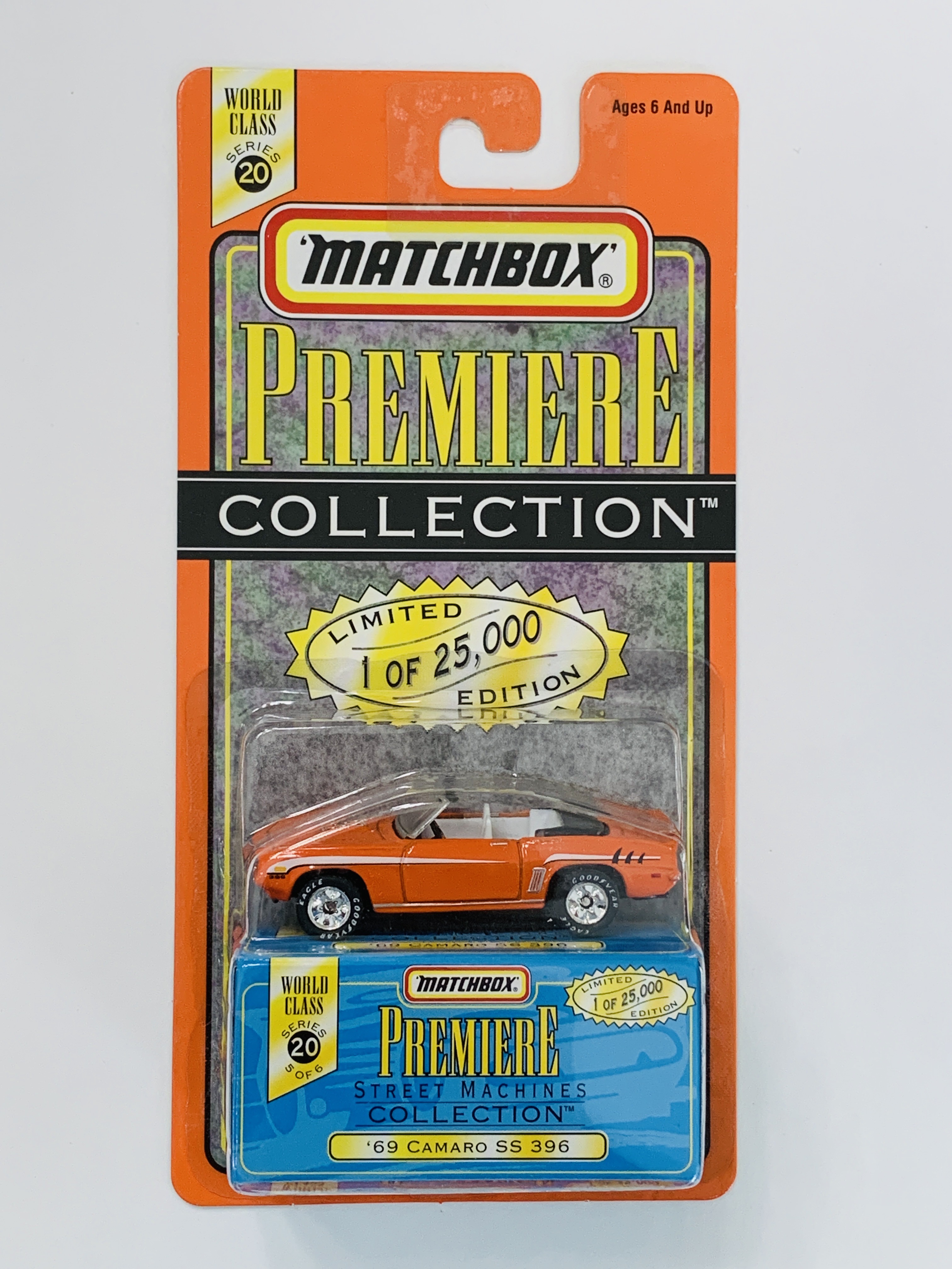 Matchbox Premiere World Class '69 Camaro SS 396