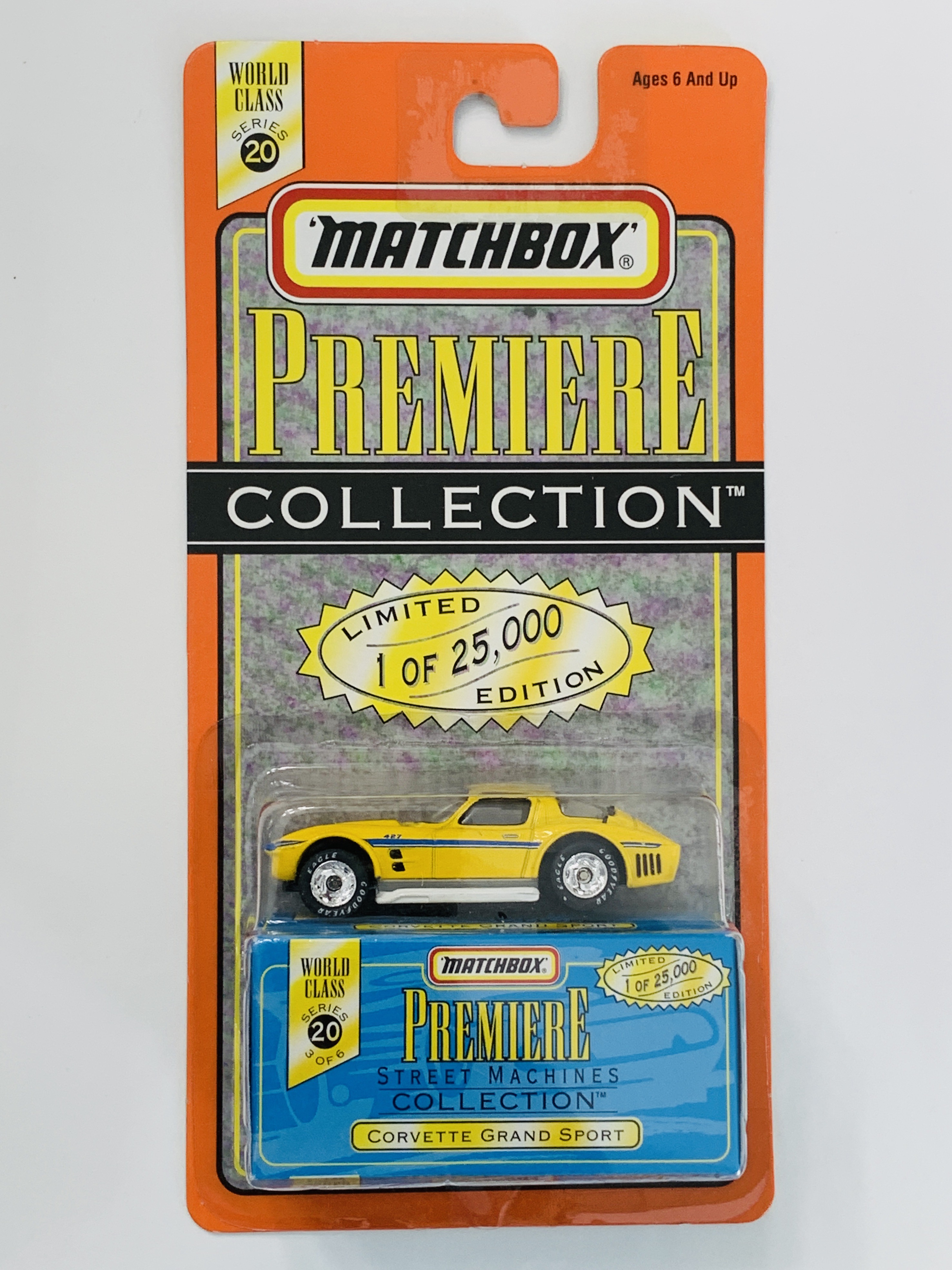 Matchbox Premiere World Class Corvette Grand Sport - Yellow