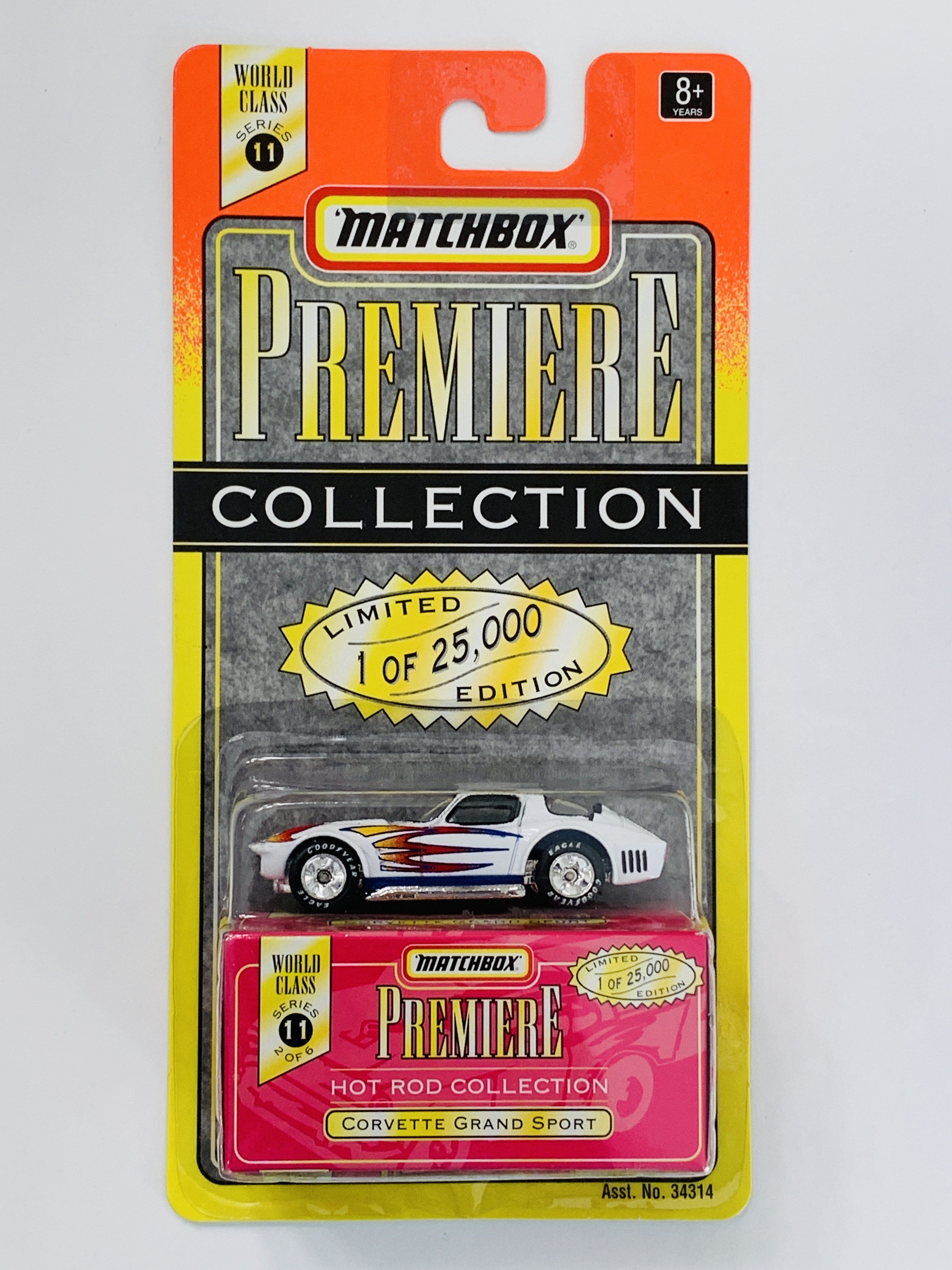 Matchbox Premiere World Class Corvette Grand Sport - White