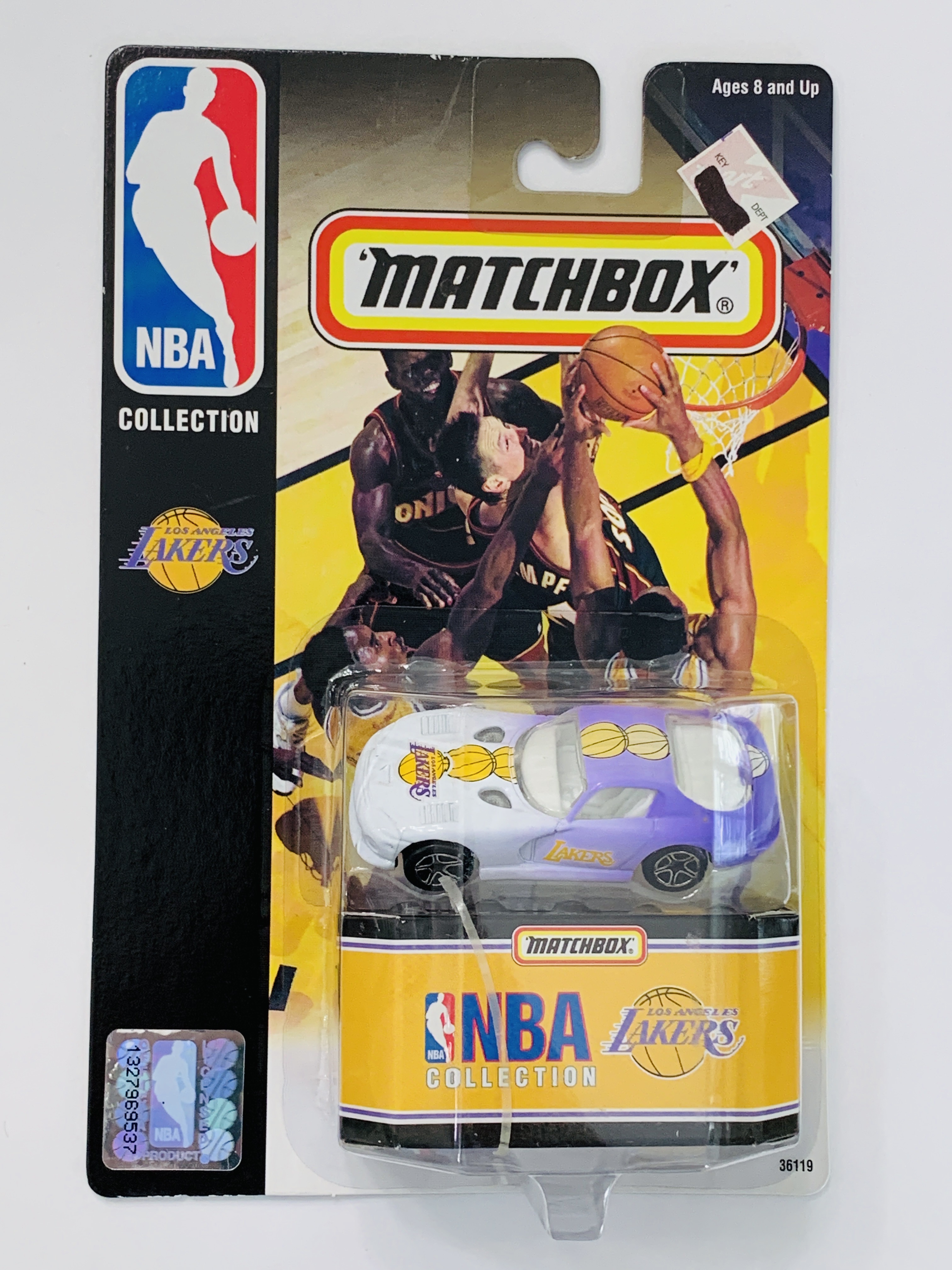 Matchbox NBA Collection Los Angeles Lakers Dodge Viper