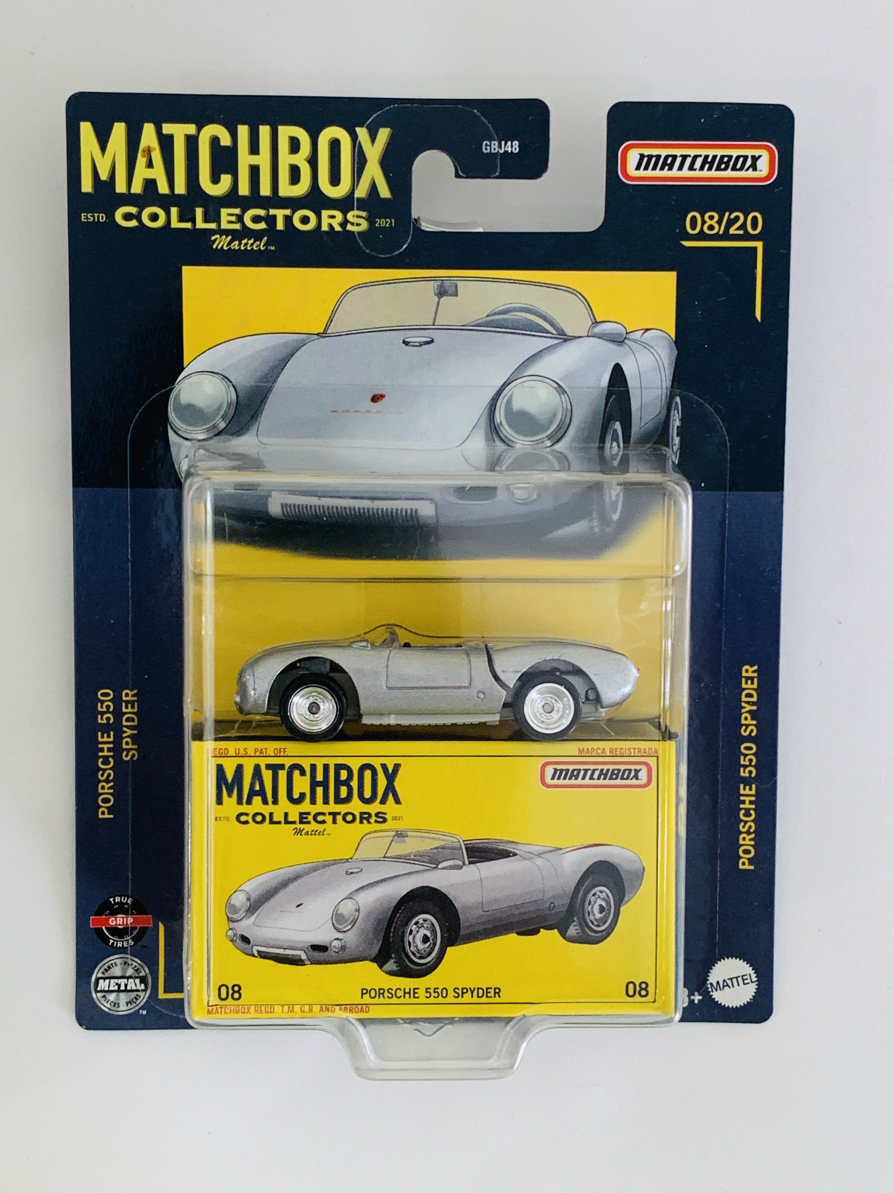Matchbox Collectors #8 Porsche 550 Spyder