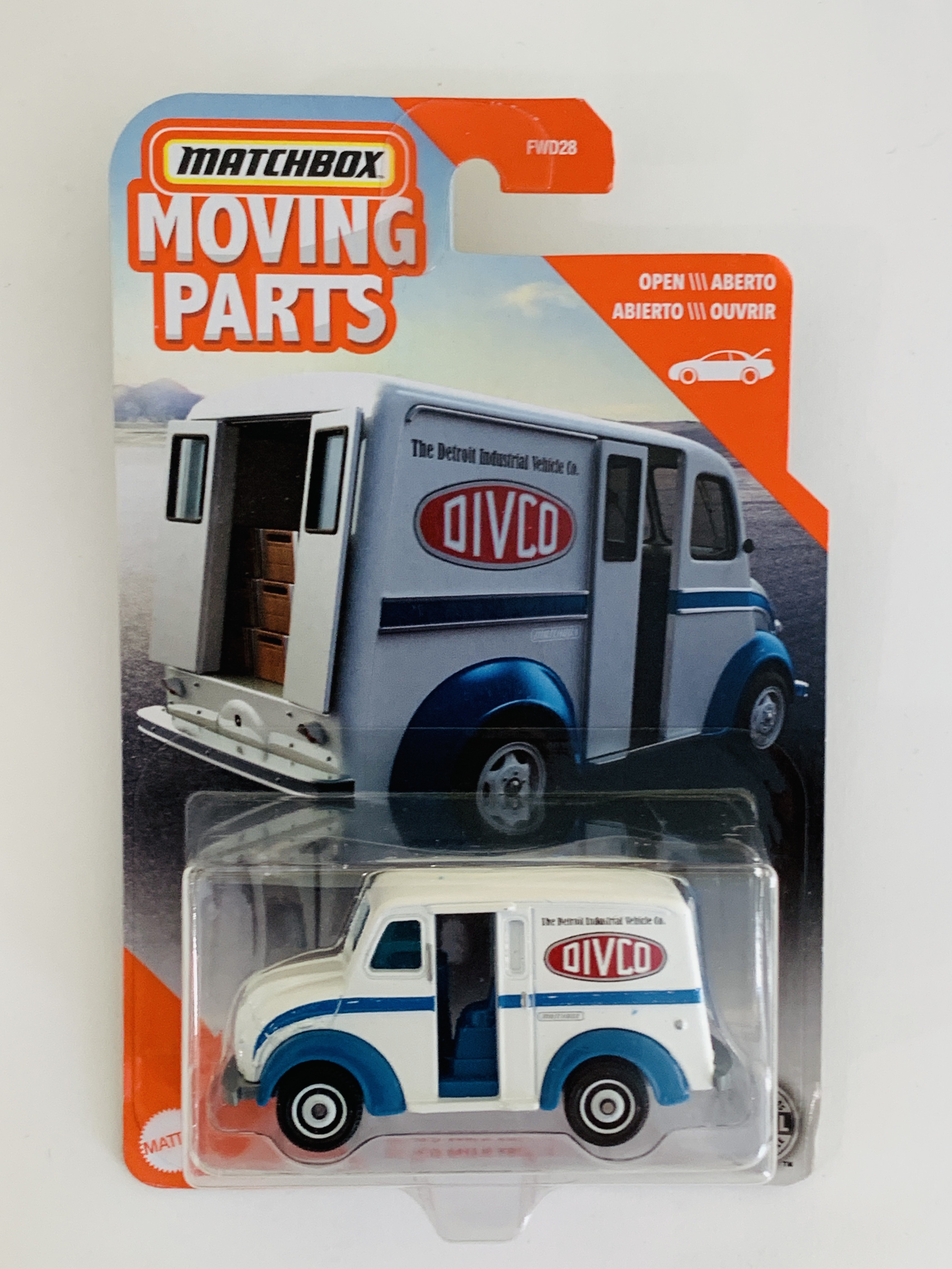 Matchbox Moving Parts Divco Milk Truck