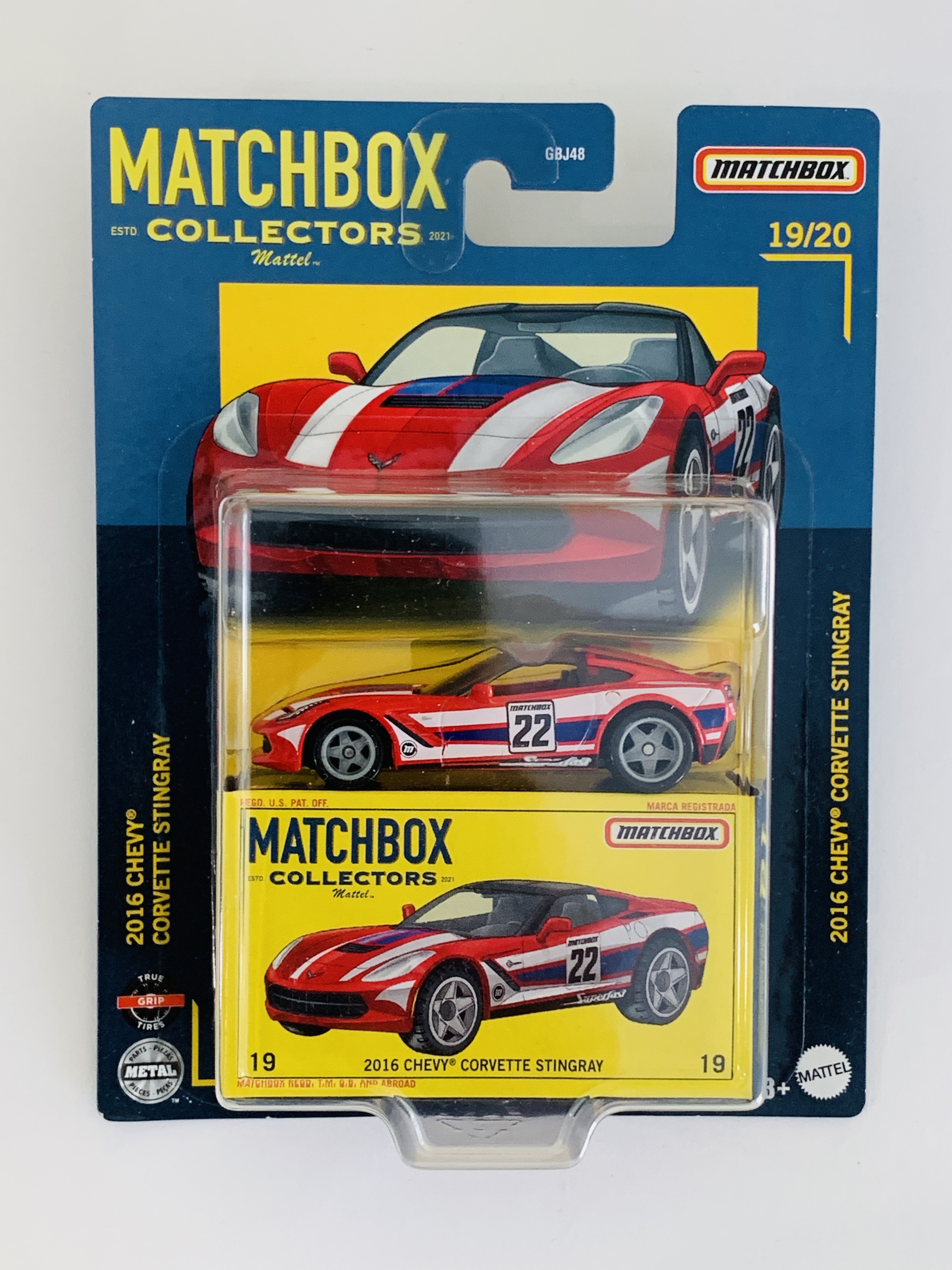 Matchbox Collectors 2016 Chevy Corvette Stingray