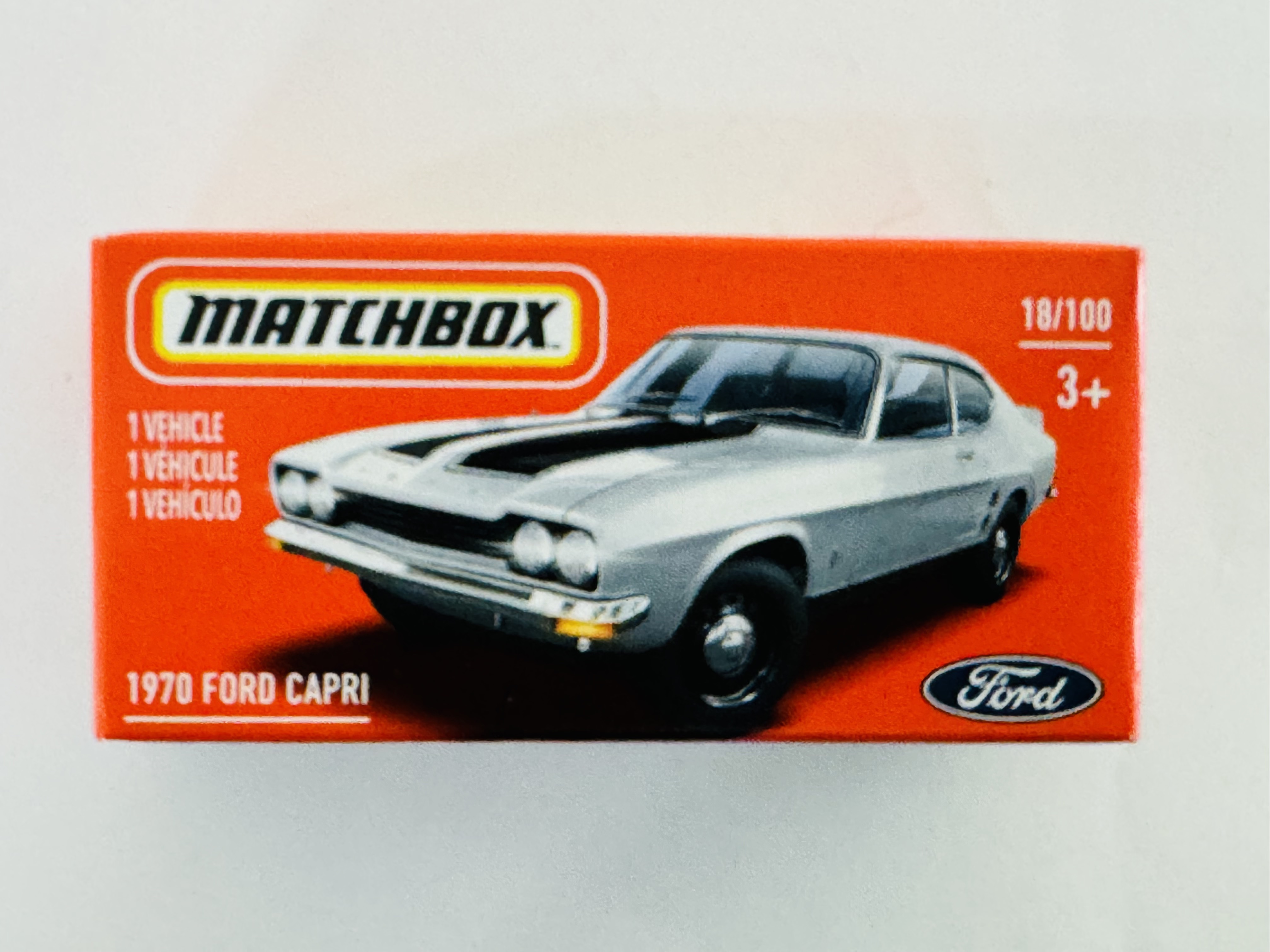 Matchbox Power Grabs #18 1970 Ford Capri