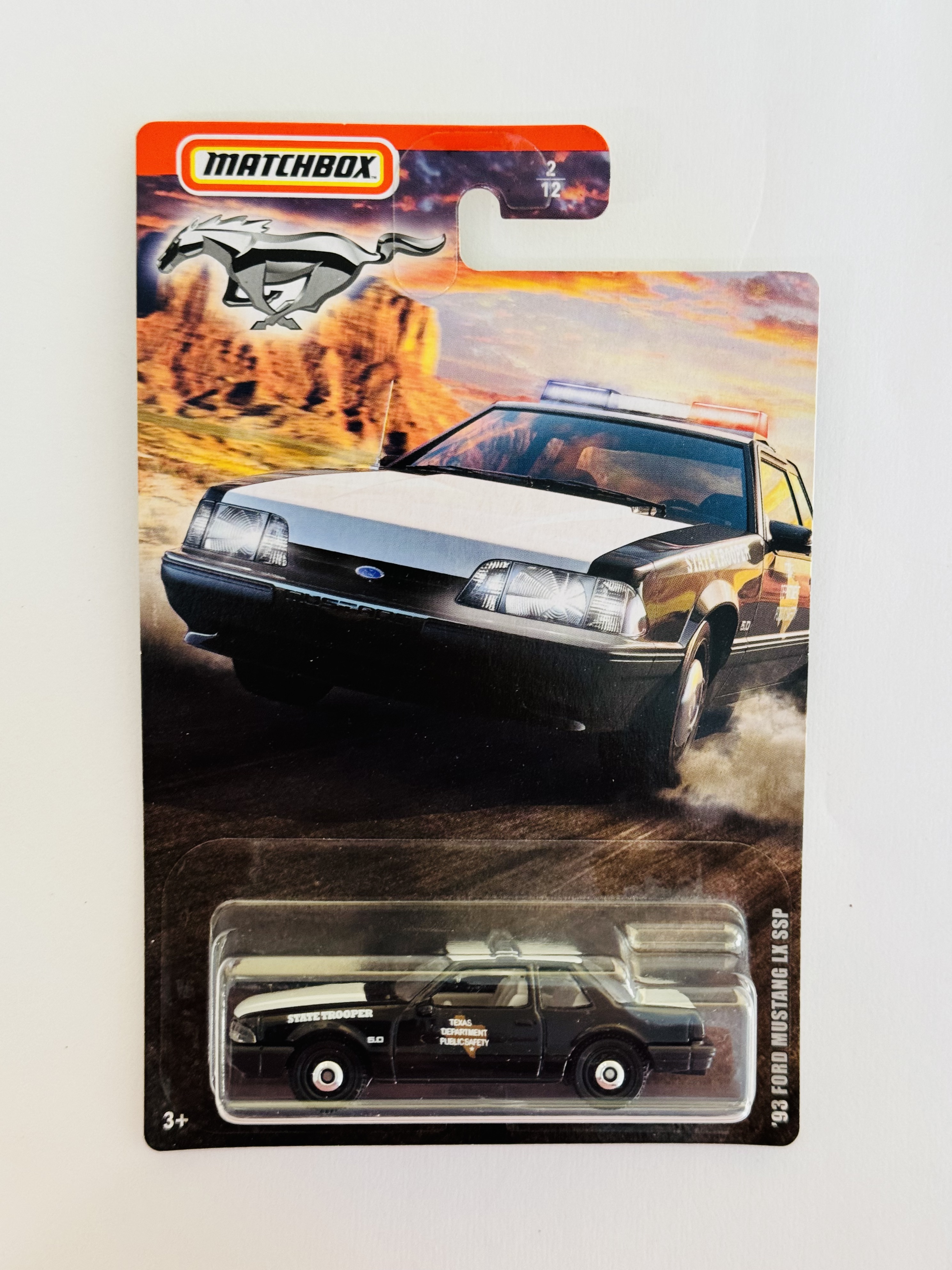 Matchbox Mustang Series '93 Ford Mustang LX SSP