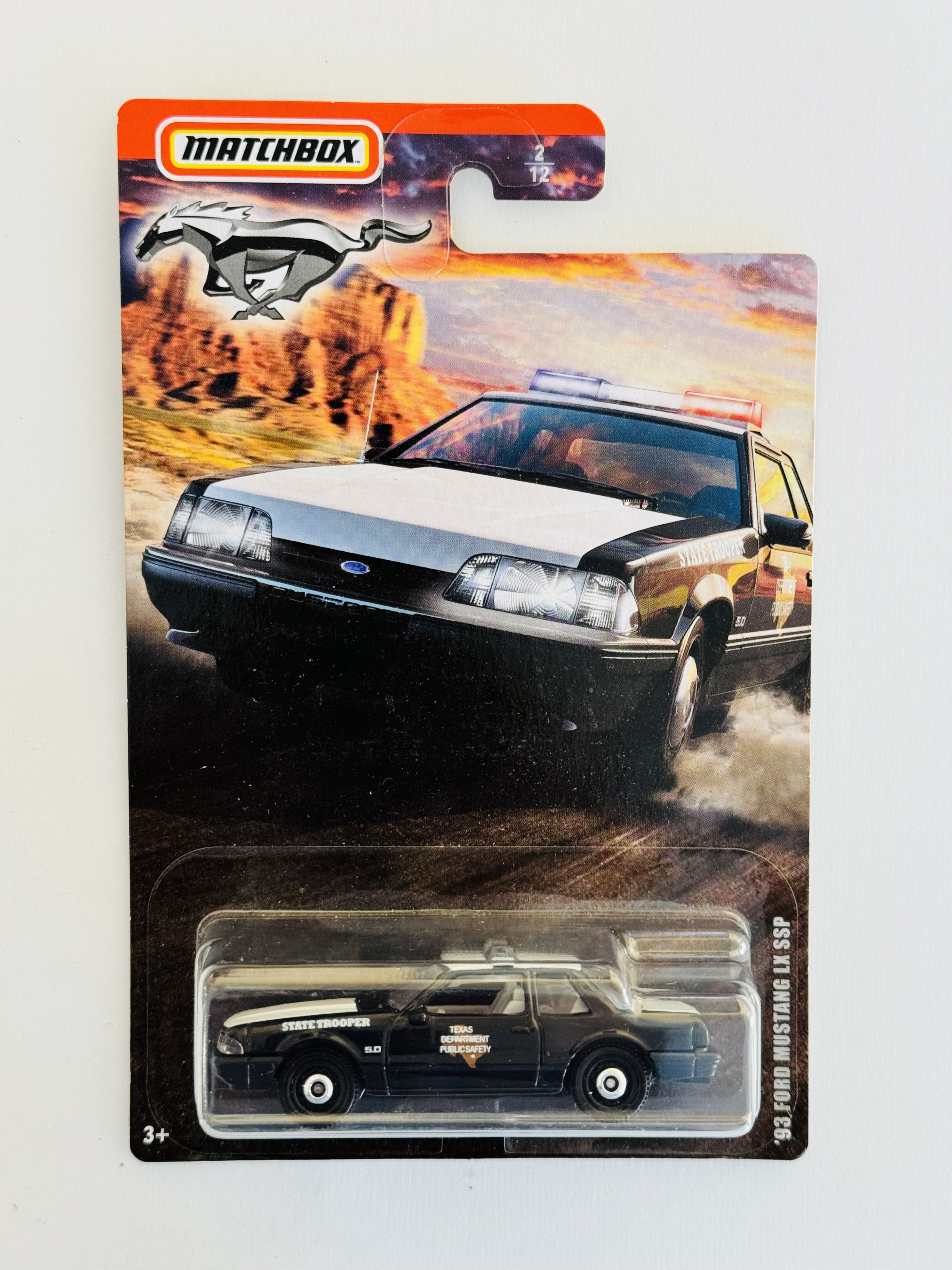 Matchbox Mustang Series '93 Ford Mustang LX SSP