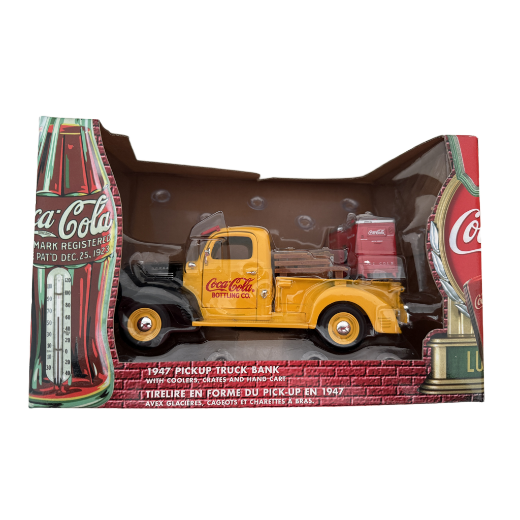 Coca-Cola 1947 Pickup Truck Bank 1:24 Scale