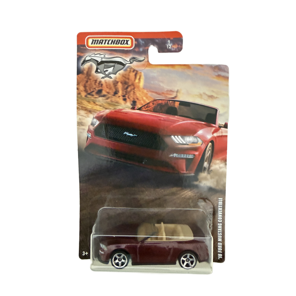 Matchbox Mustang Series '18 Ford Mustang Convertible