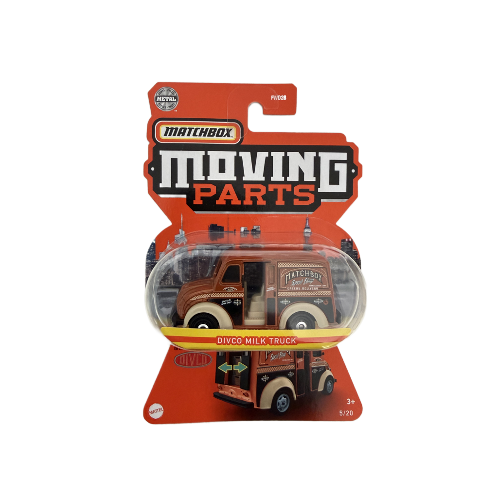Matchbox Moving Parts Divco Milk Truck