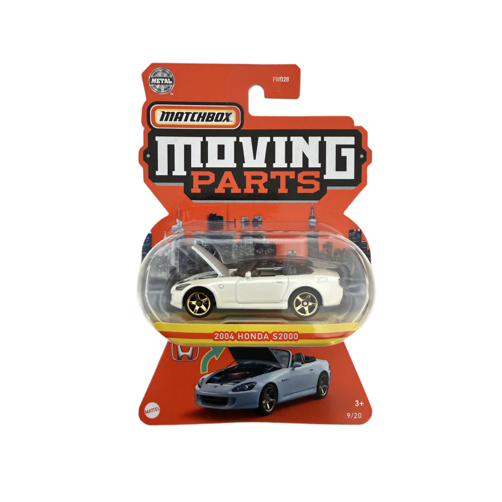 Matchbox Moving Parts 2004 Honda S2000