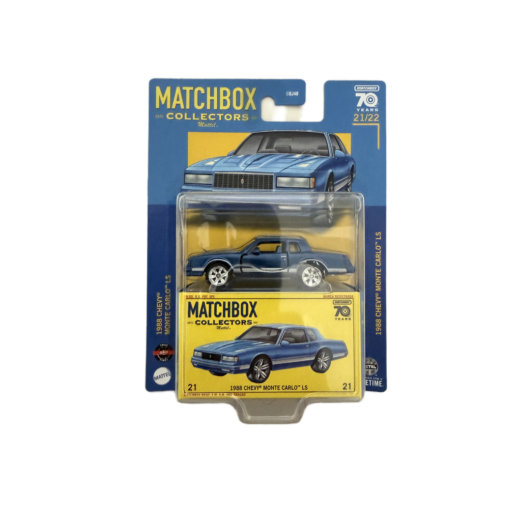 Matchbox Collectors #21 1988 Chevy Monte Carlo LS