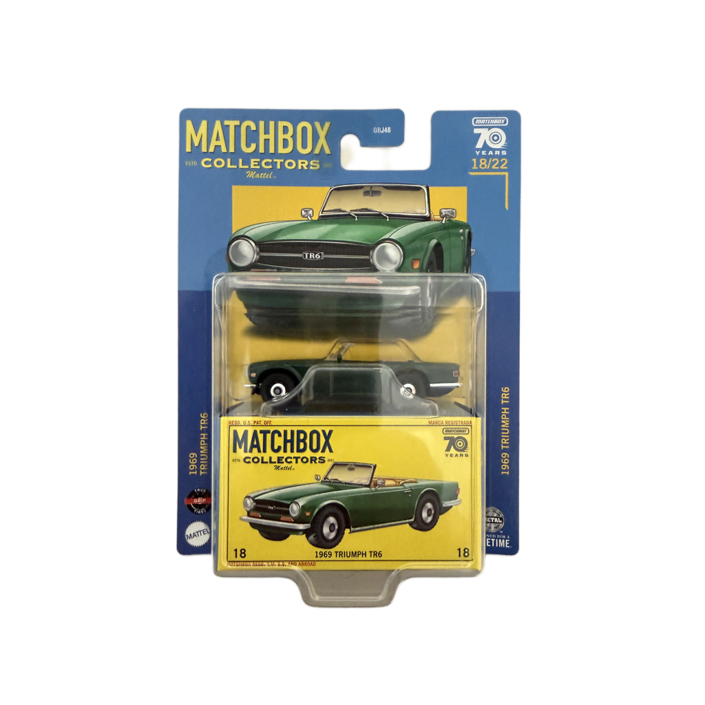 Matchbox Collectors #18 1969 Triumph TR6