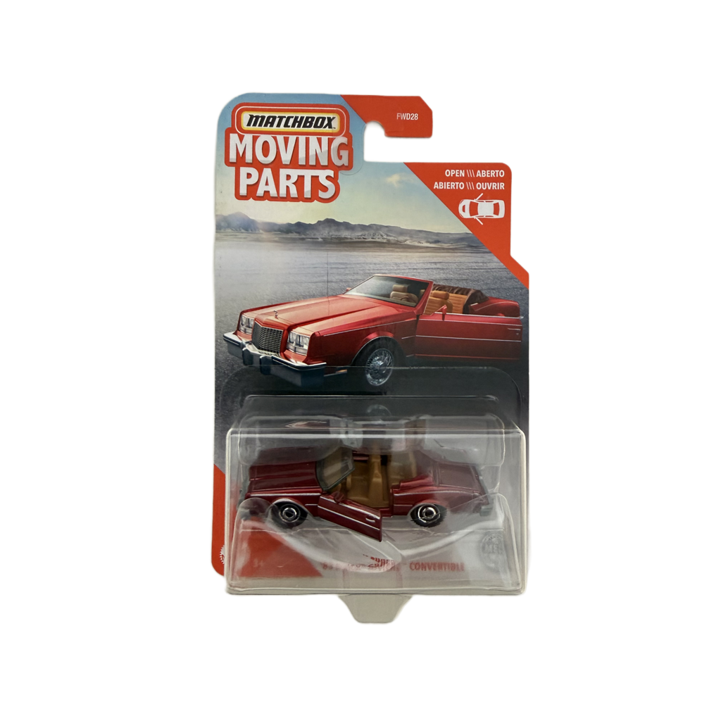 Matchbox Moving Parts '83 Buick Riviera Convertible