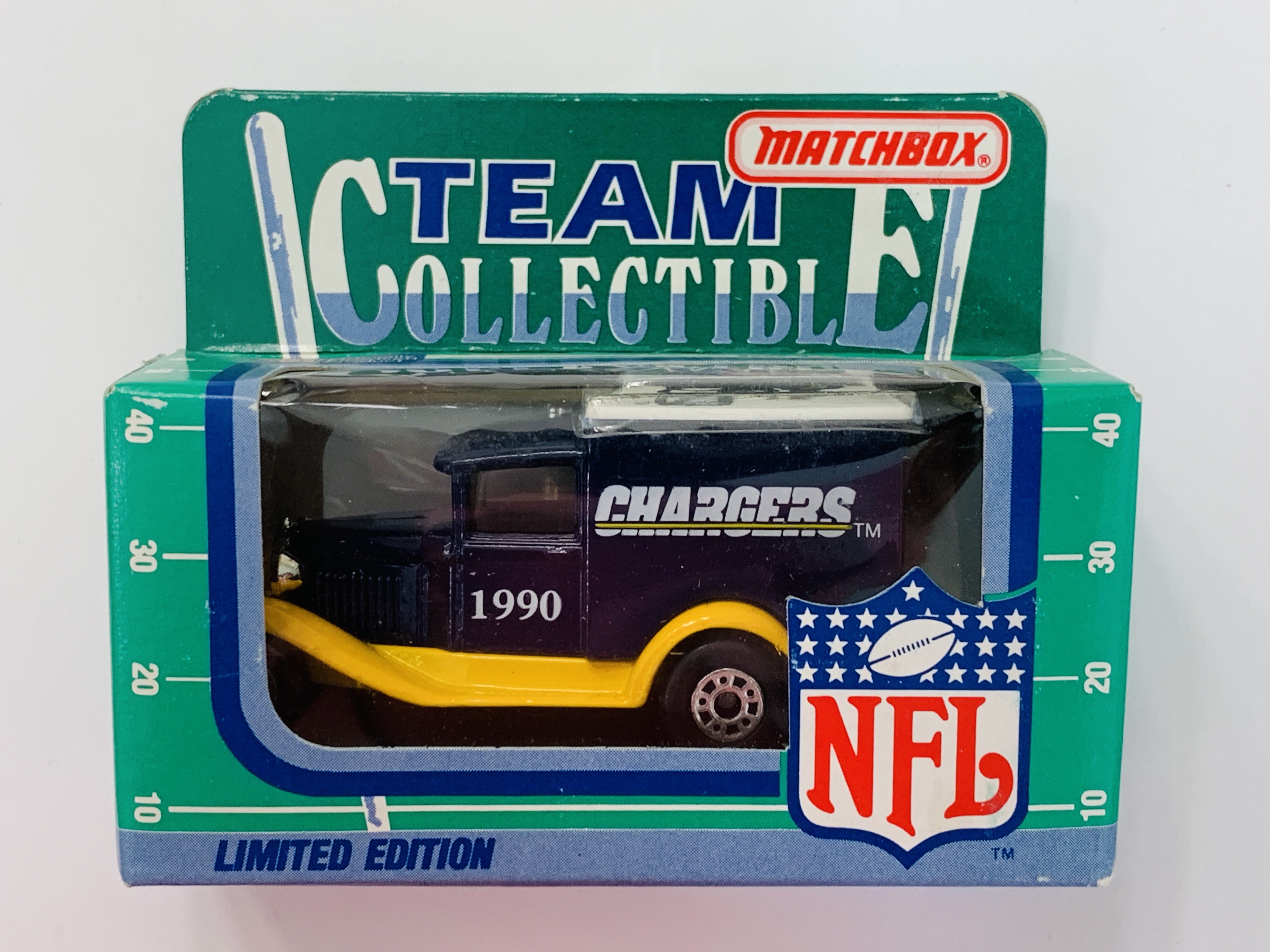 Matchbox 1990 Chargers Team Collectible