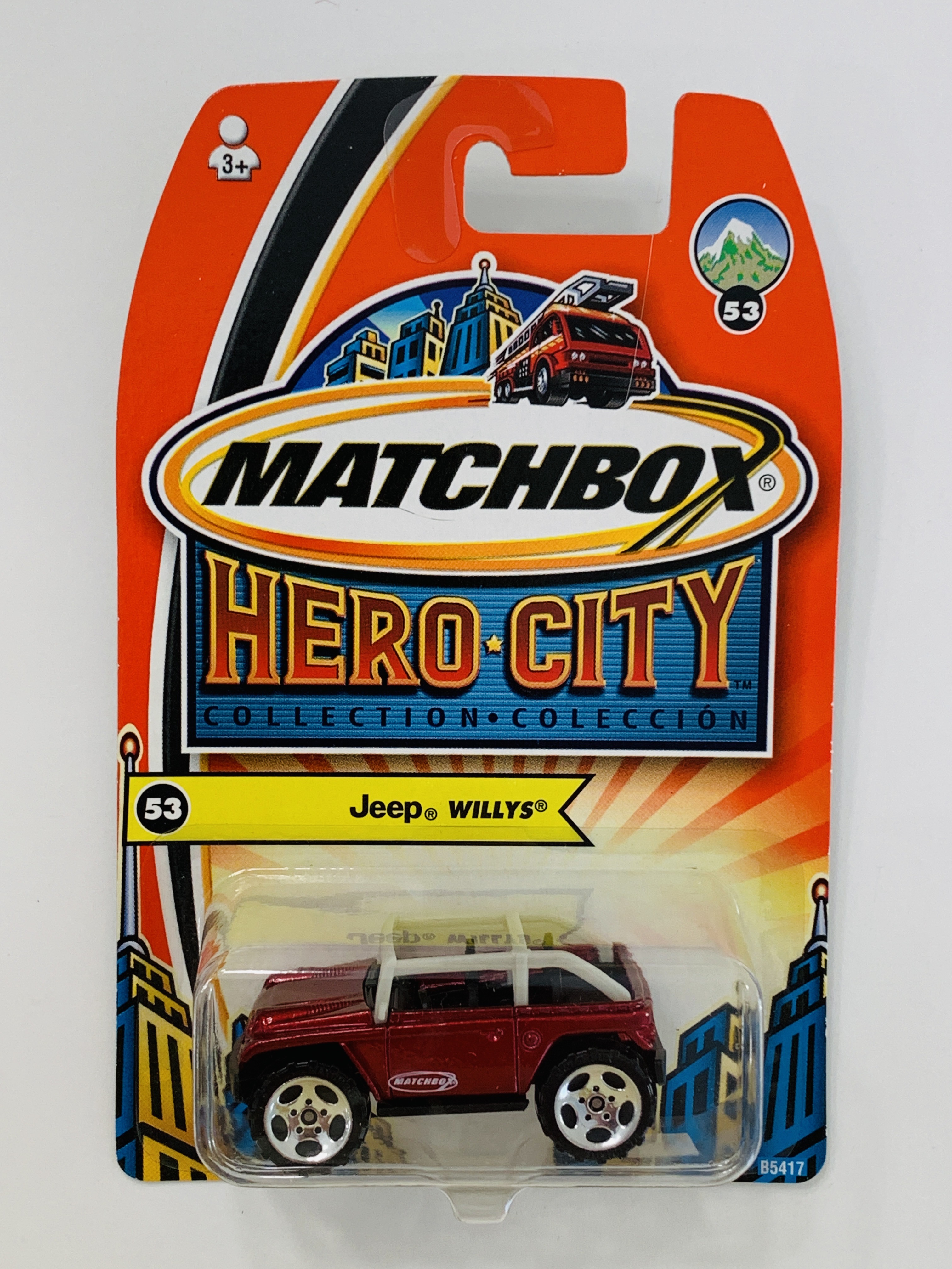 Matchbox Hero City #53 Jeep Willys