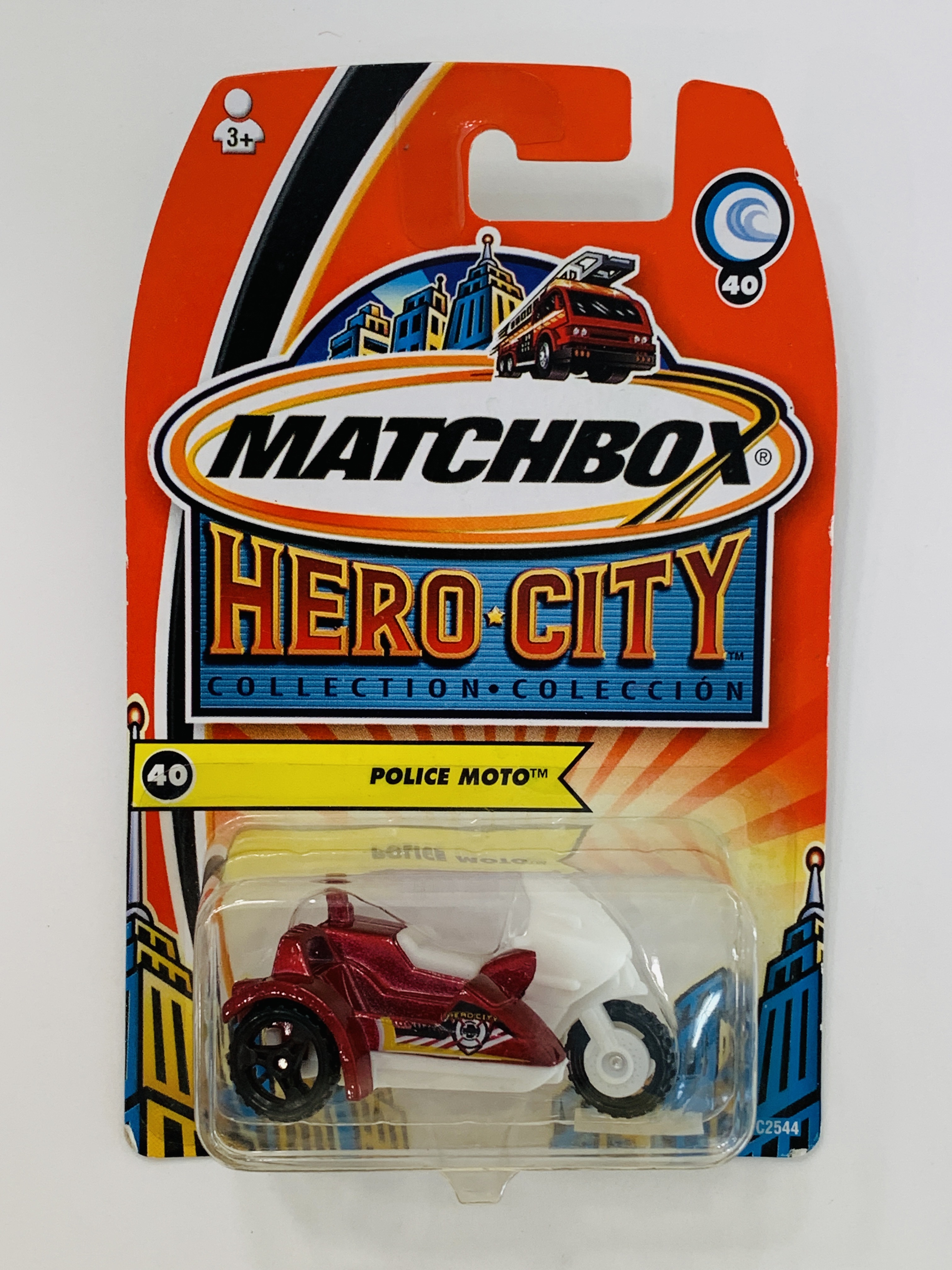 Matchbox Hero City #40 Police Moto