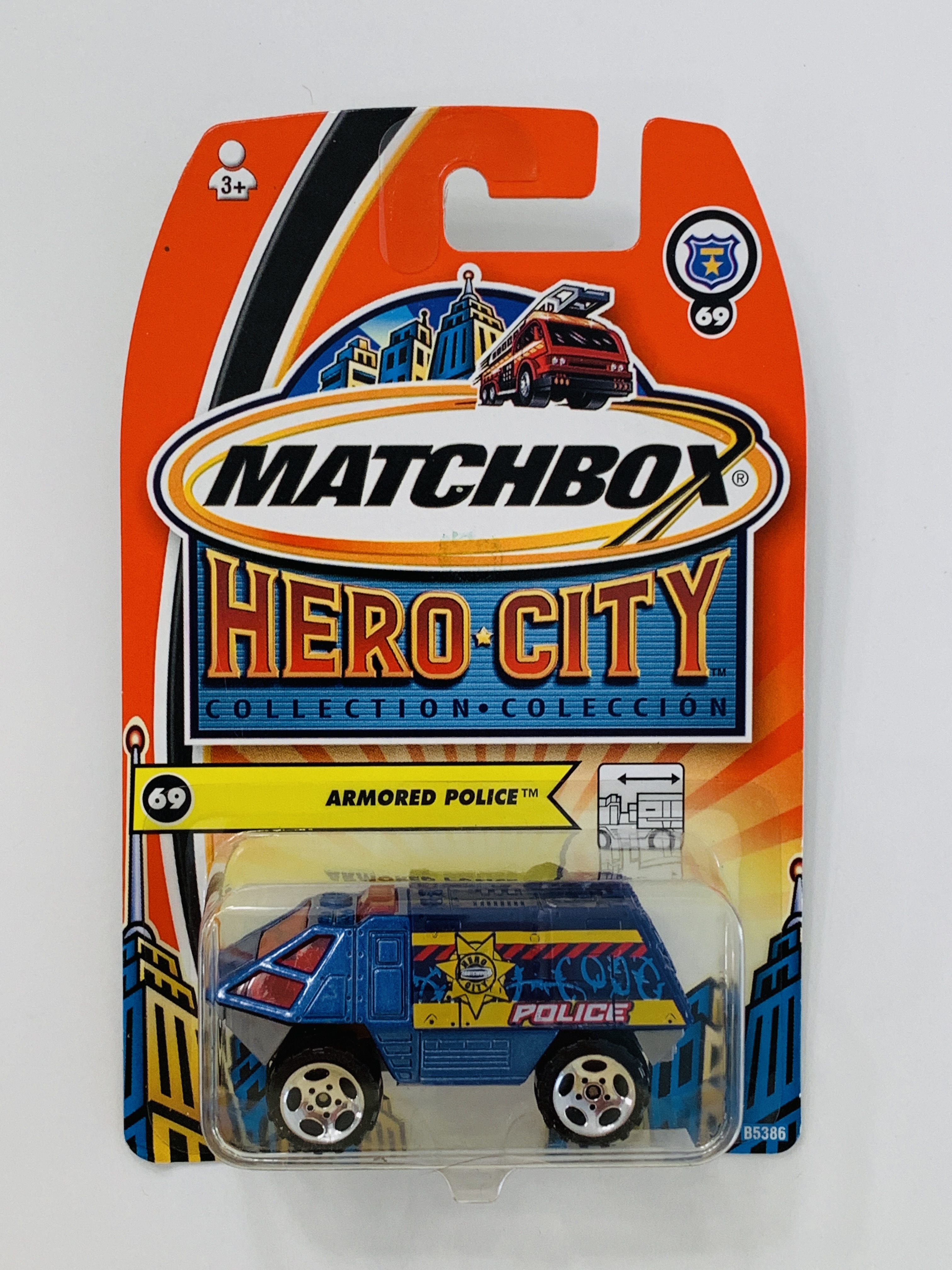 Matchbox Hero City #69 Armored Police