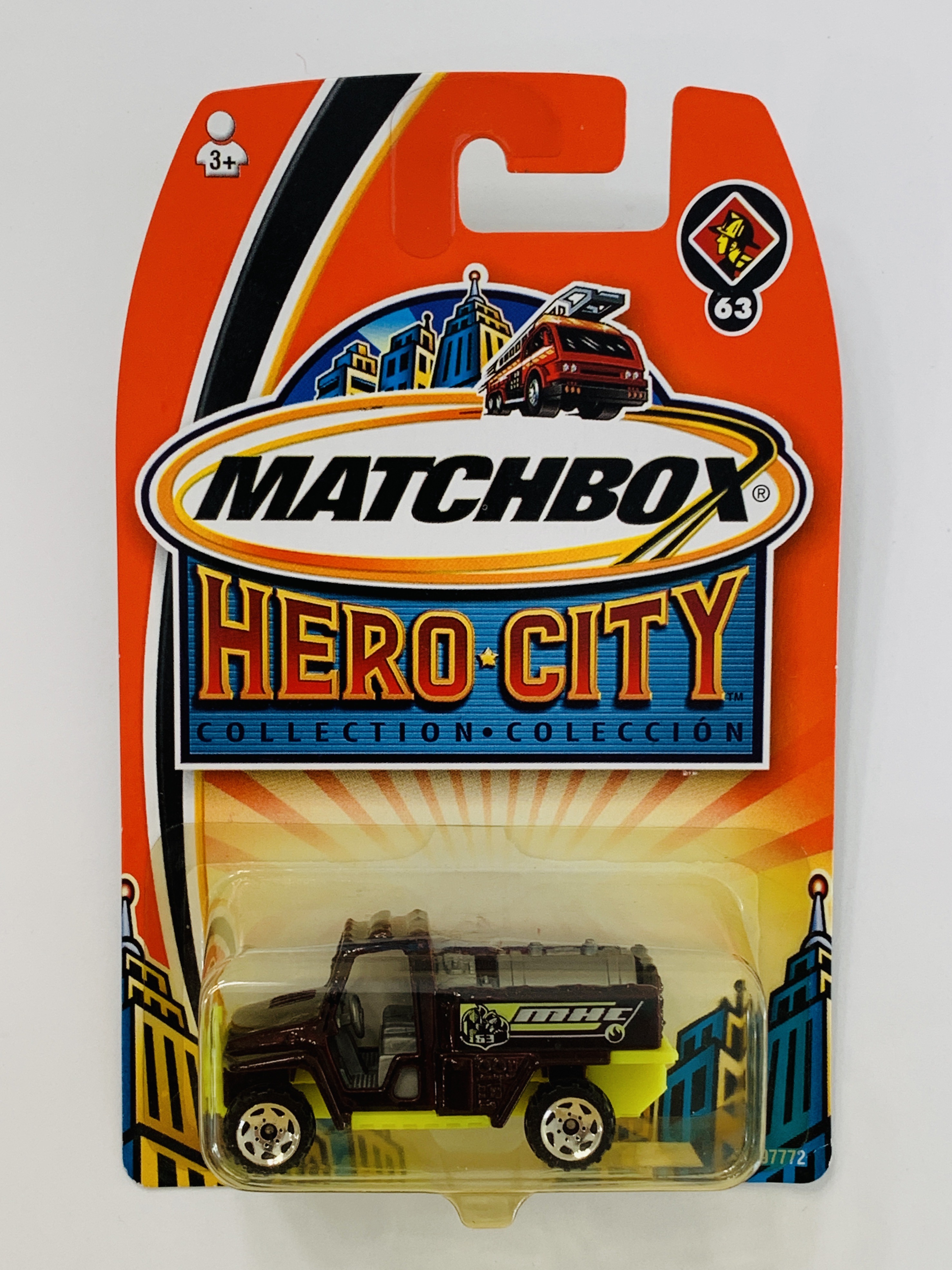 Matchbox Hero City #63 All Terrain Fire Tanker