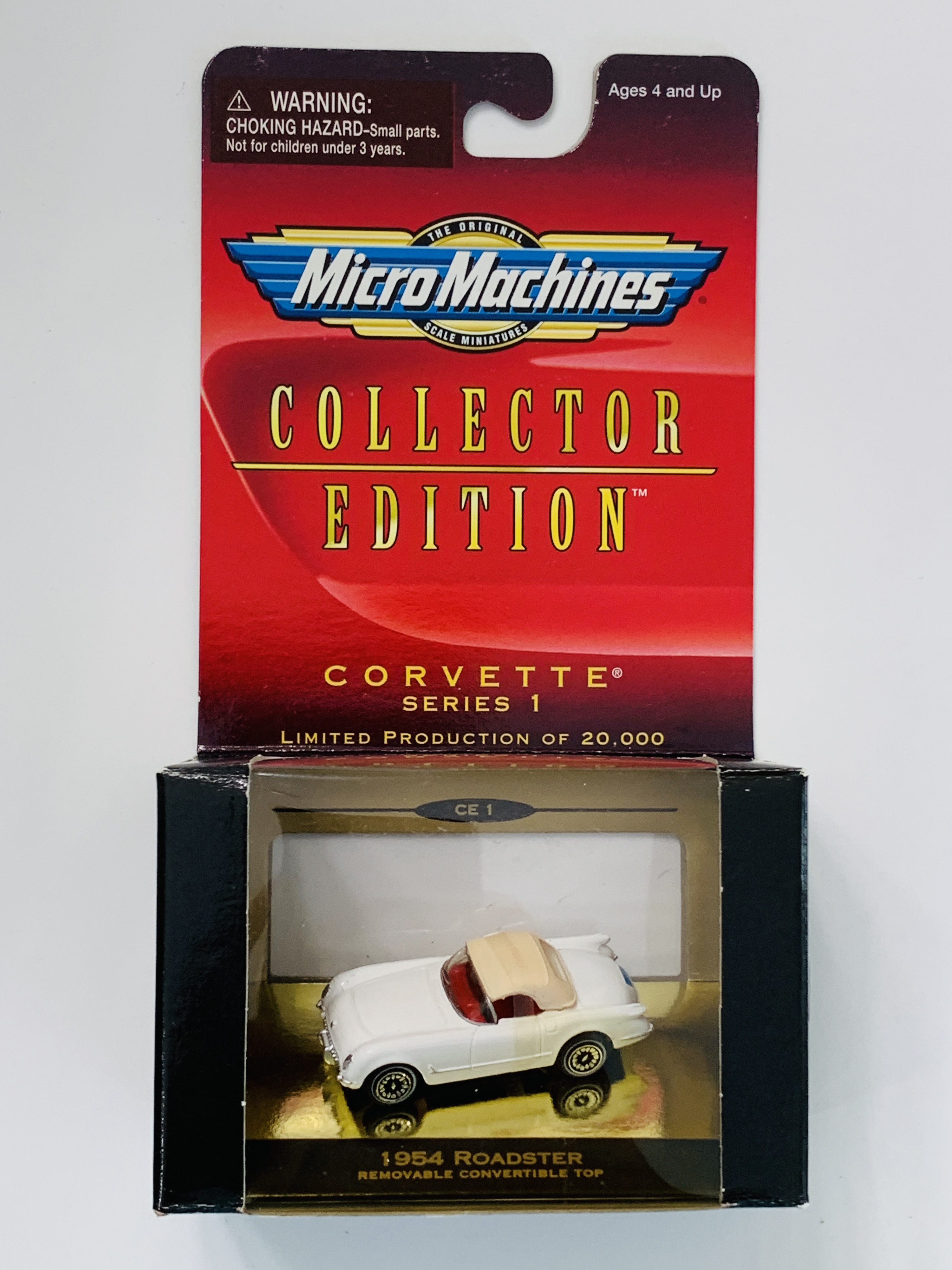 Micro Machines Collector Edition Corvette Series 1 1954 Roadster