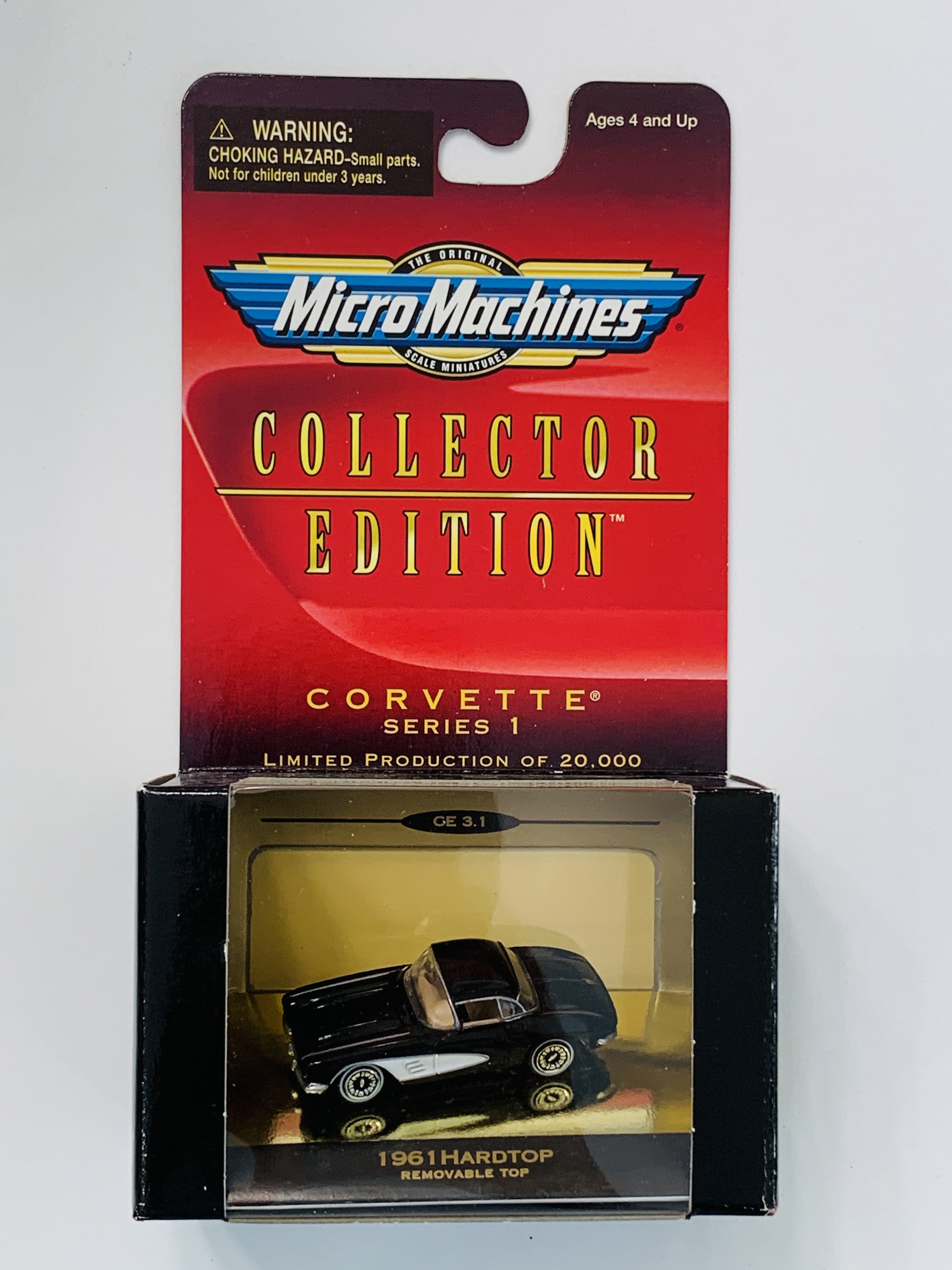 Micro Machines Collector Edition Corvette Series 1 1961 Hardtop