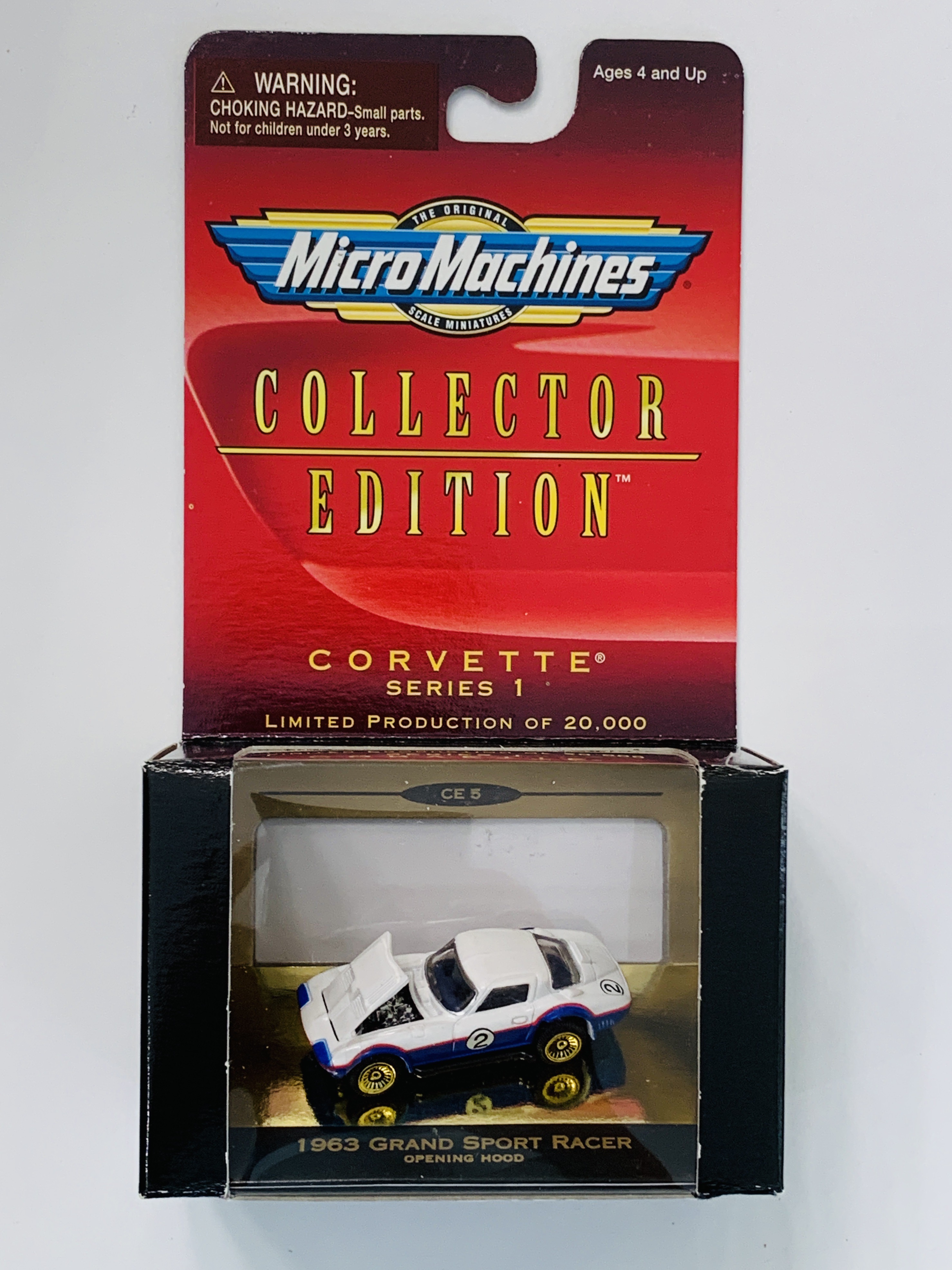 Micro Machines Collector Edition Corvette Series 1 1963 Grand Sport Racer