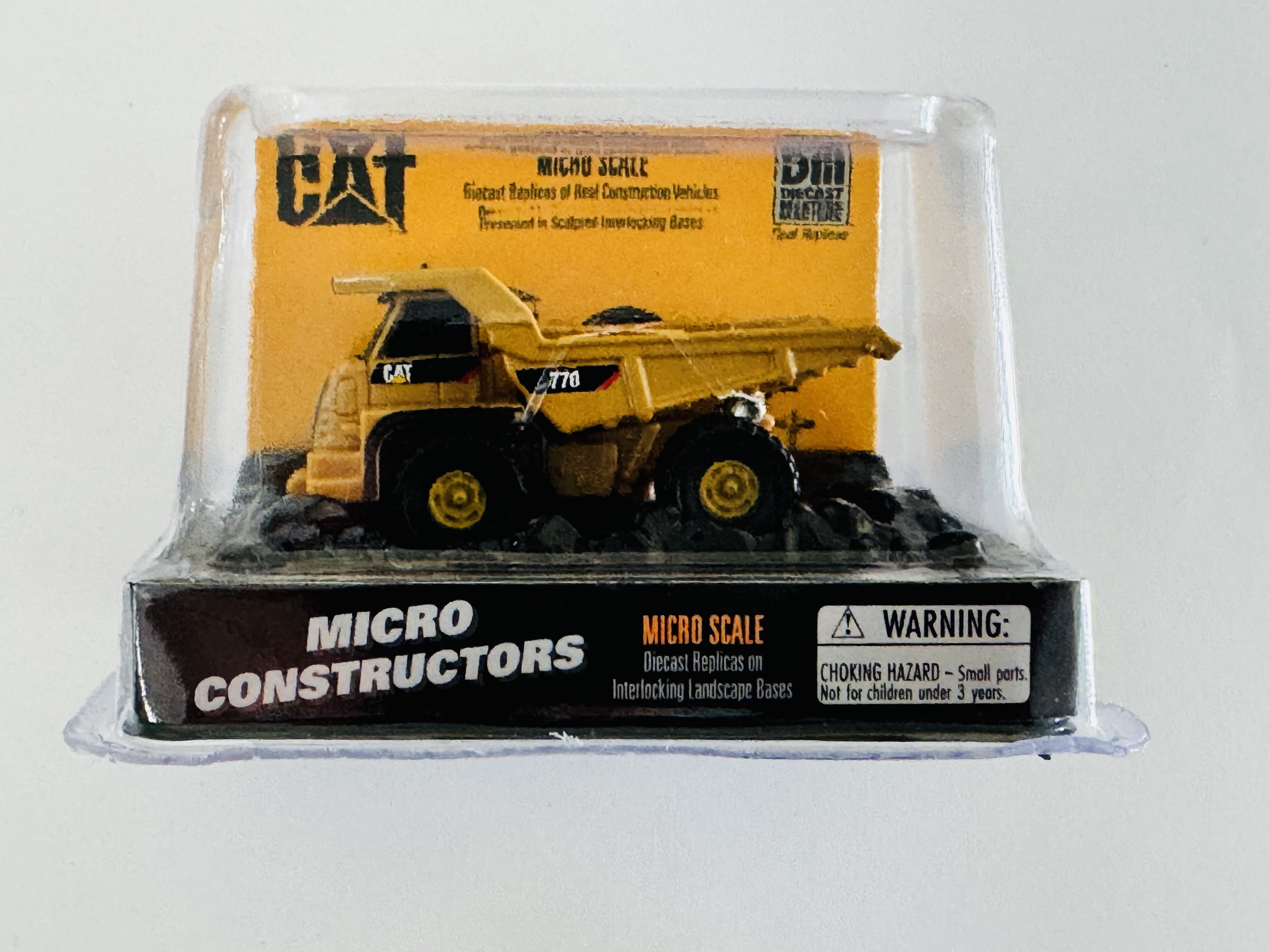 DM Diecast Masters CAT Micro Scale 770 Off-Highway Truck