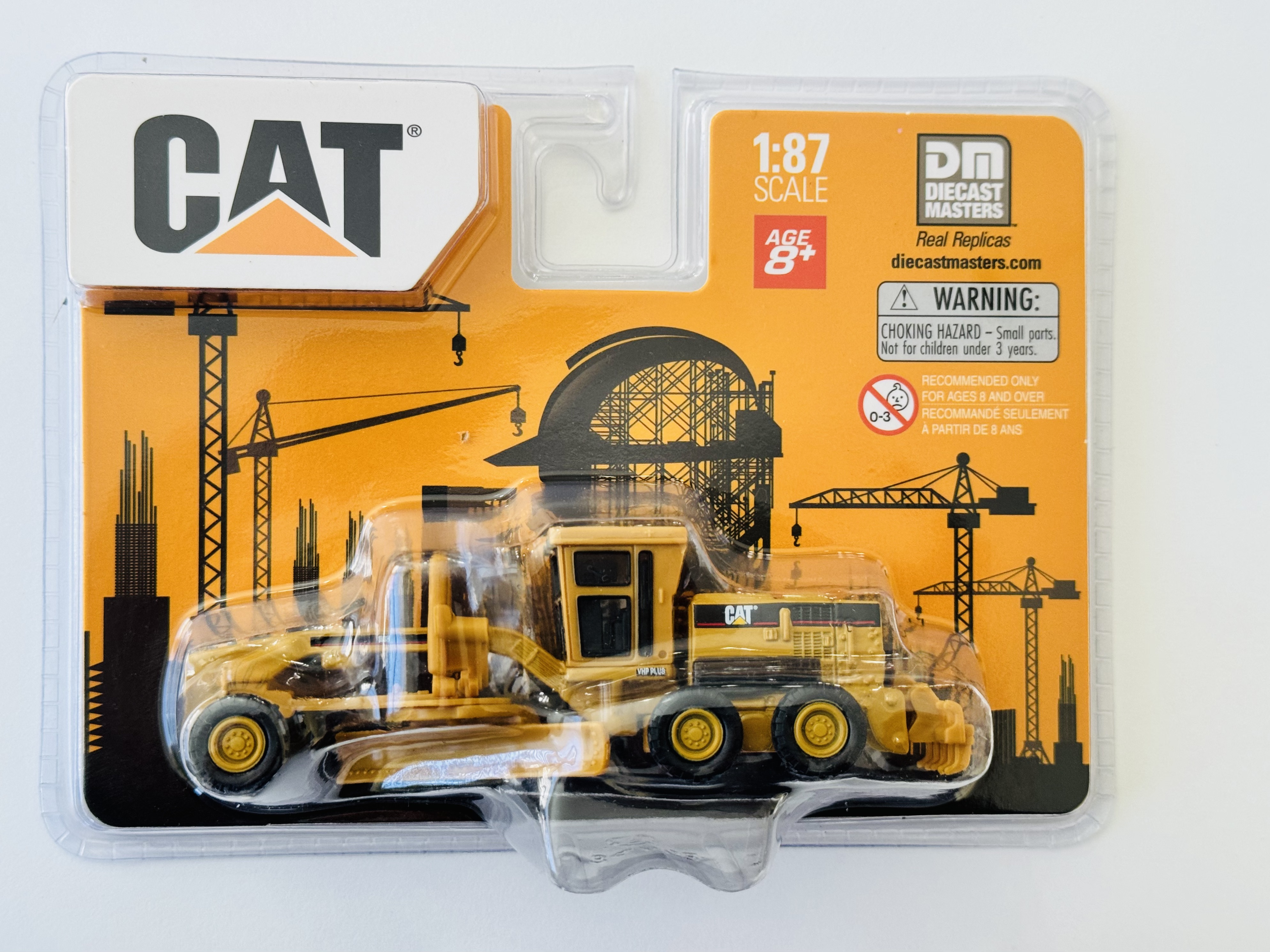 DM Diecast Masters CAT 1:87 Scale CAT 163H Motor Grader