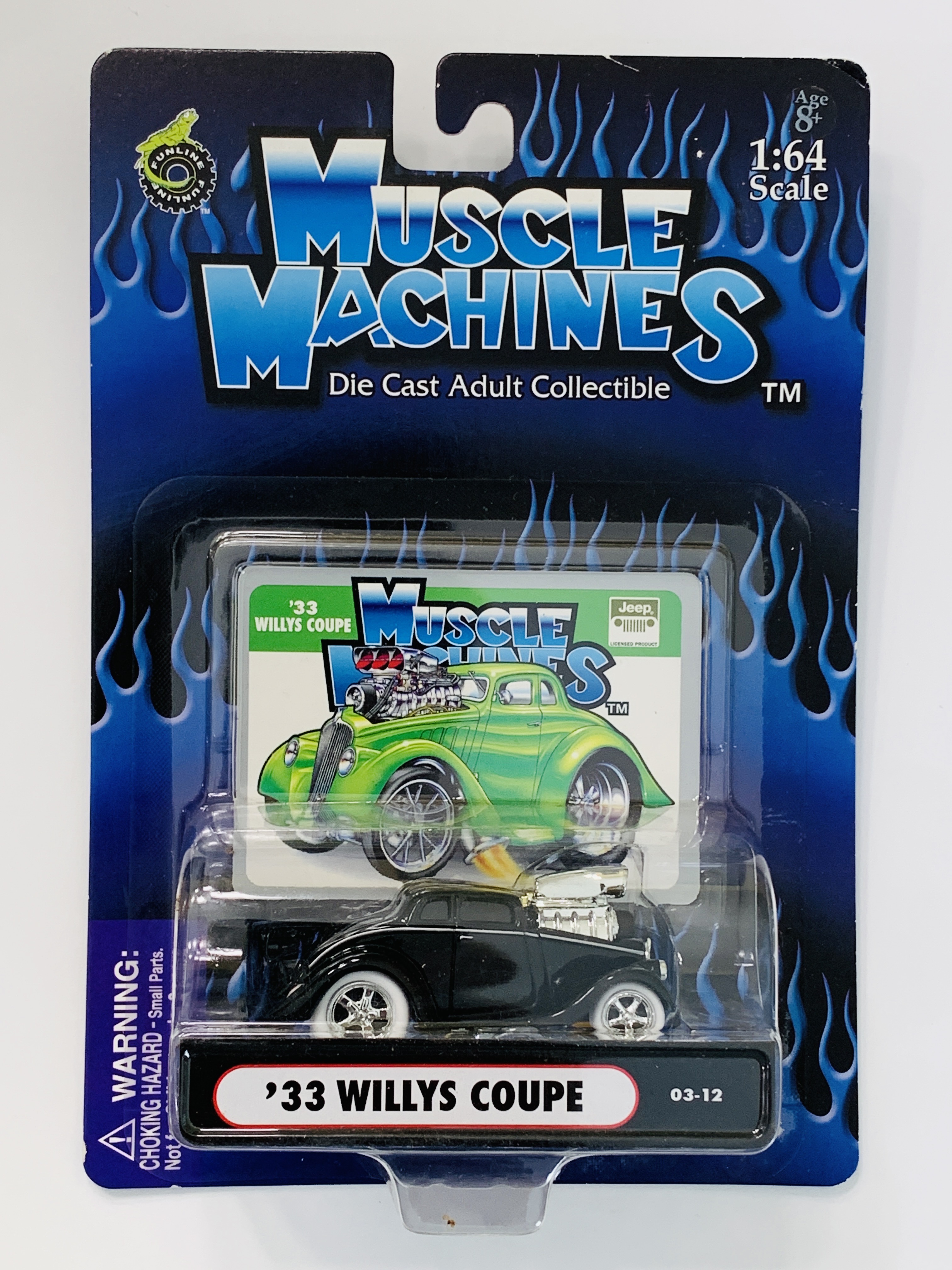 Muscle Machines '33 Willys Coupe Chase 0312