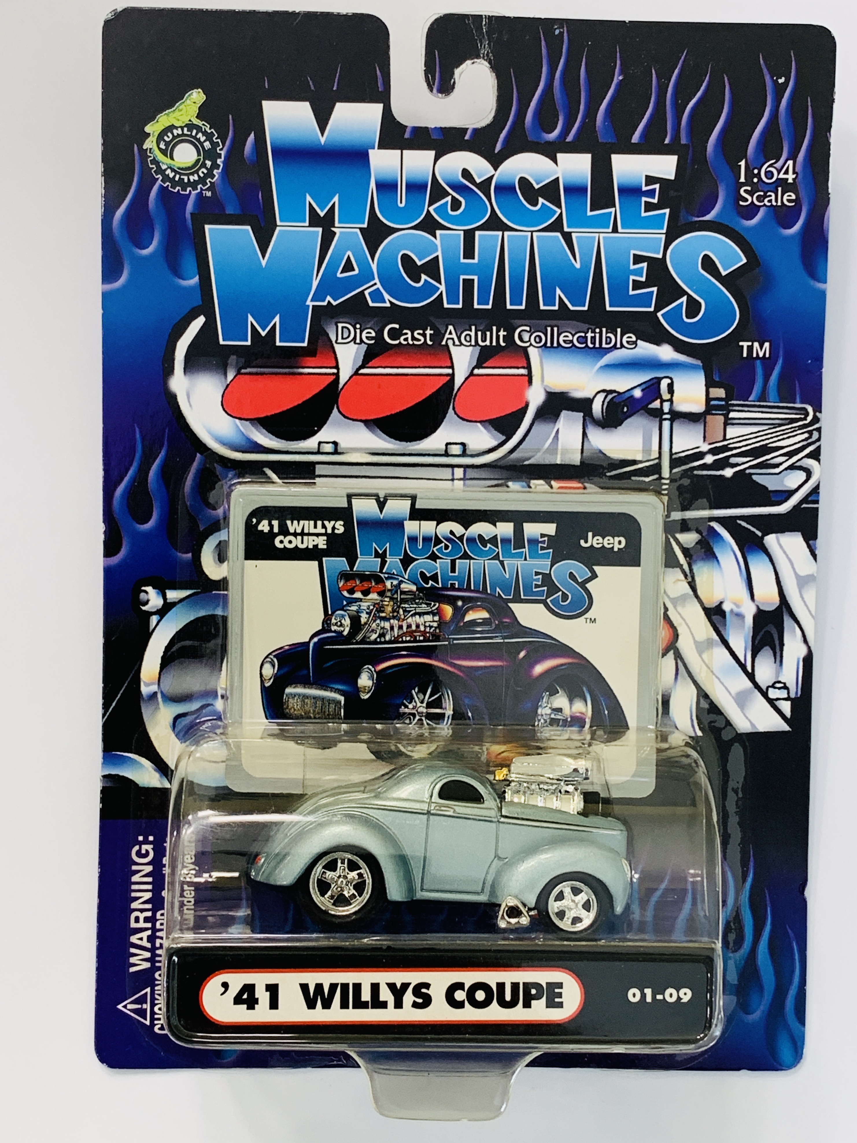 Muscle Machines '41 Willys Coupe 01-09