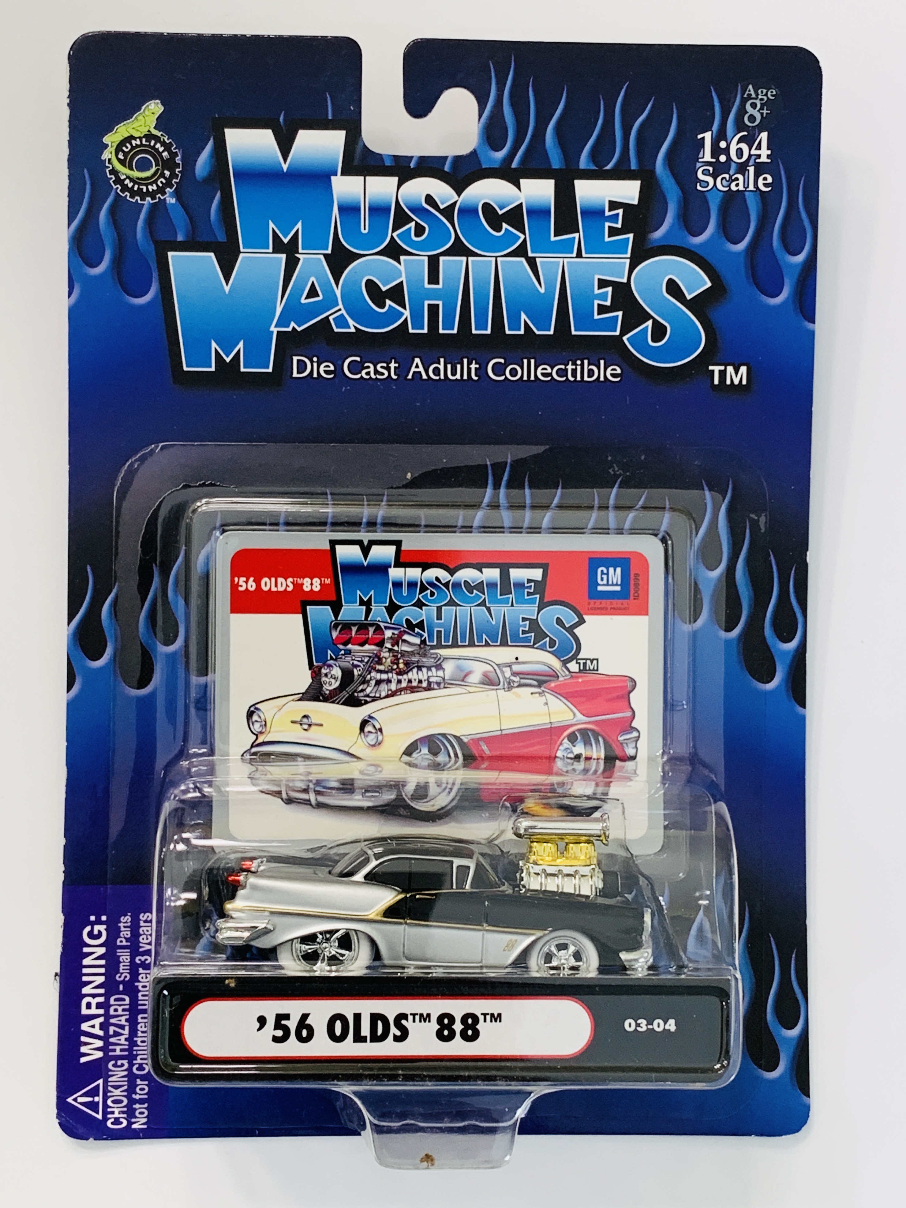 Muscle Machines '56 Olds 88 Chase 03-04
