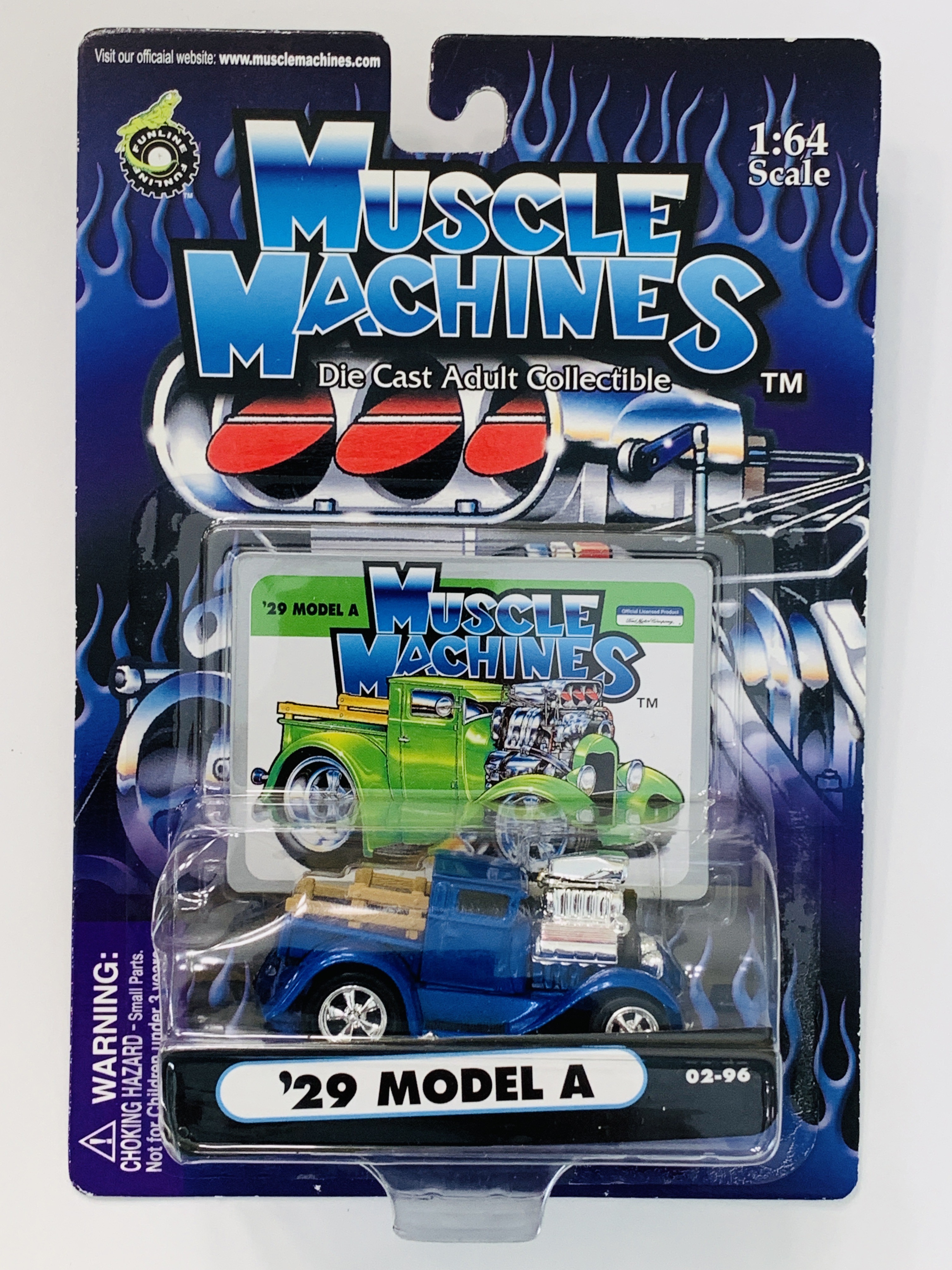 Muscle Machines '29 Model A 02-96 - Bent Blister