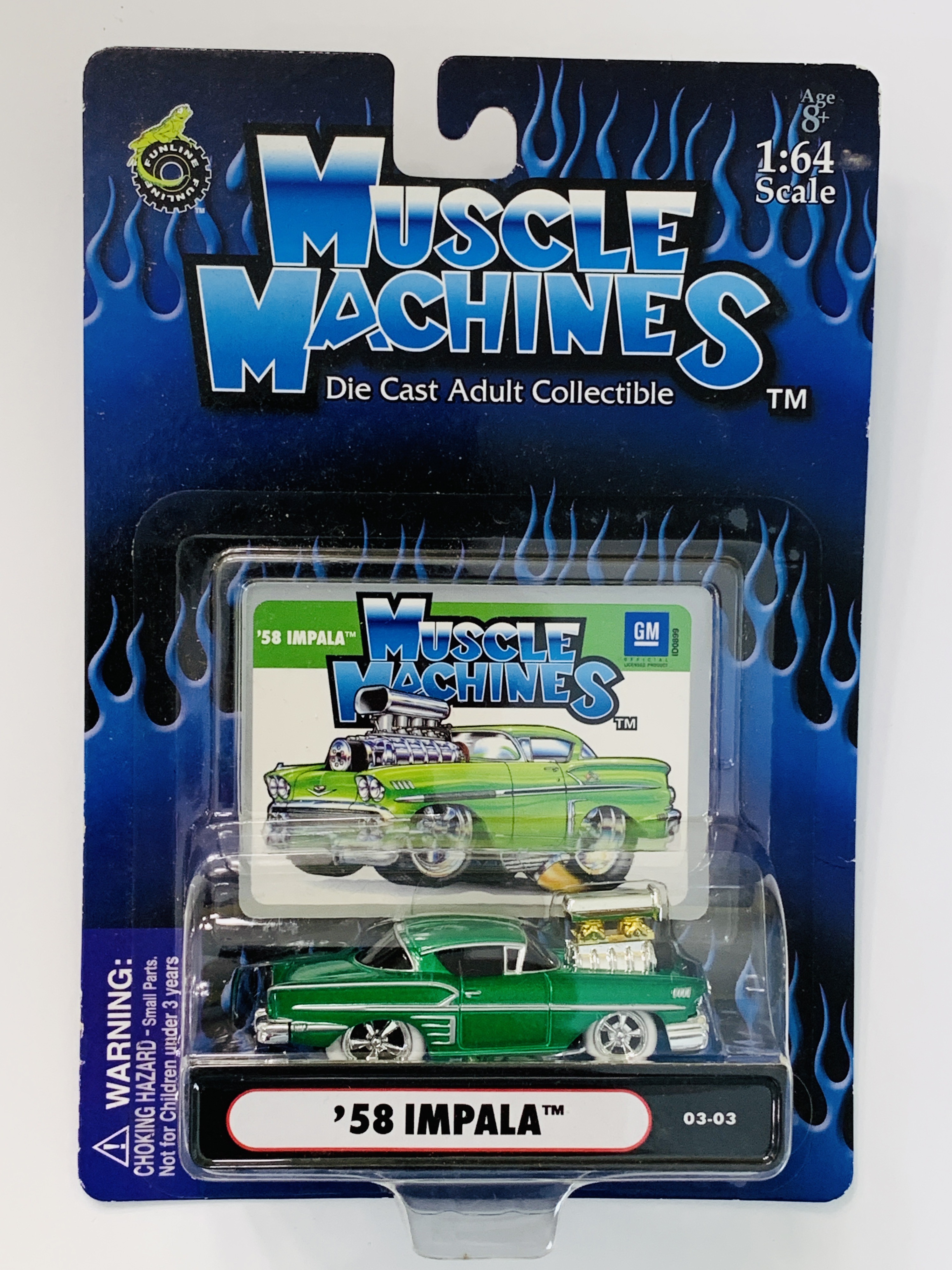 Muscle Machines '58 Impala Chase 03-03