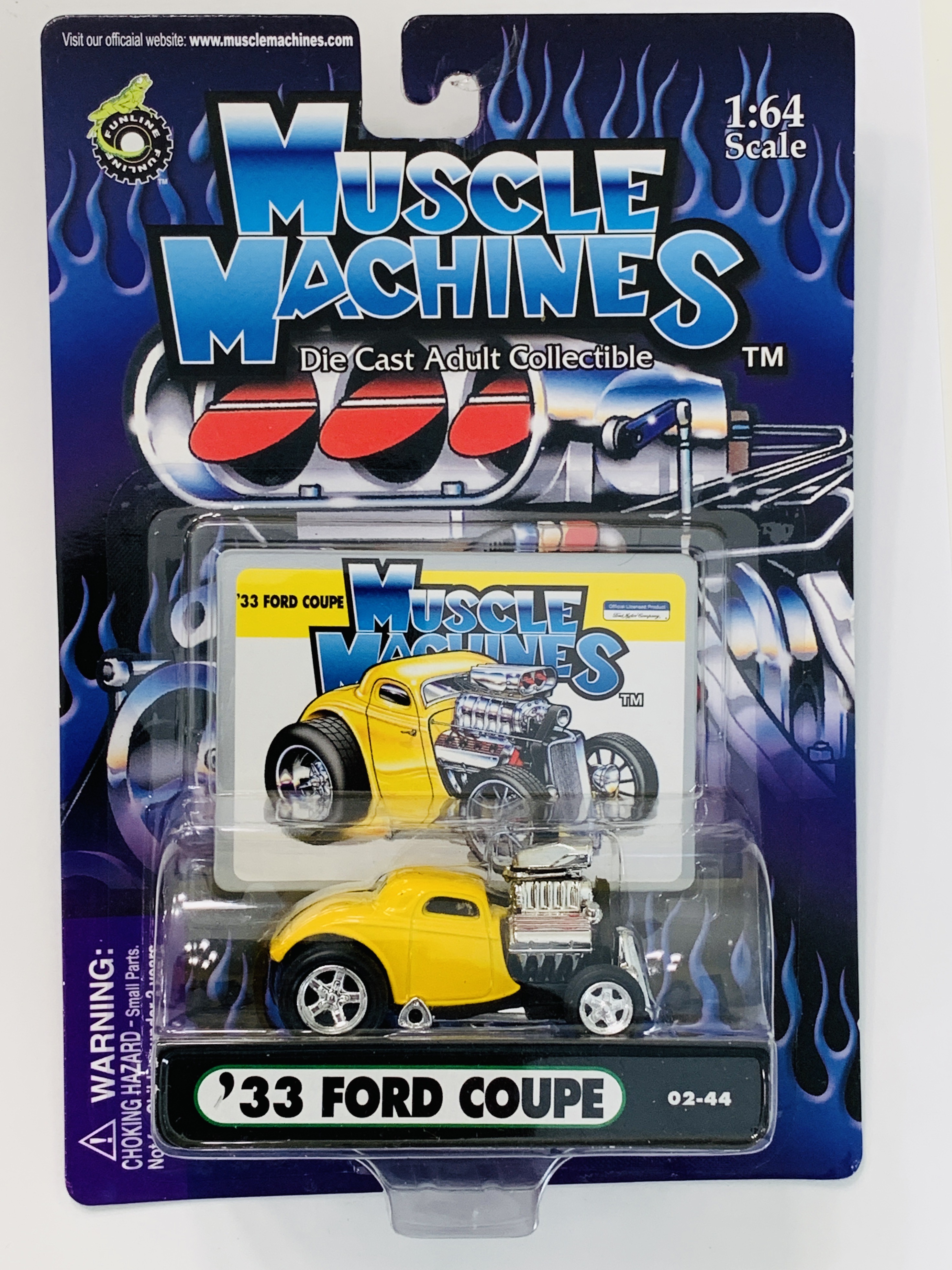 Muscle Machines '33 Ford Coupe 02-44