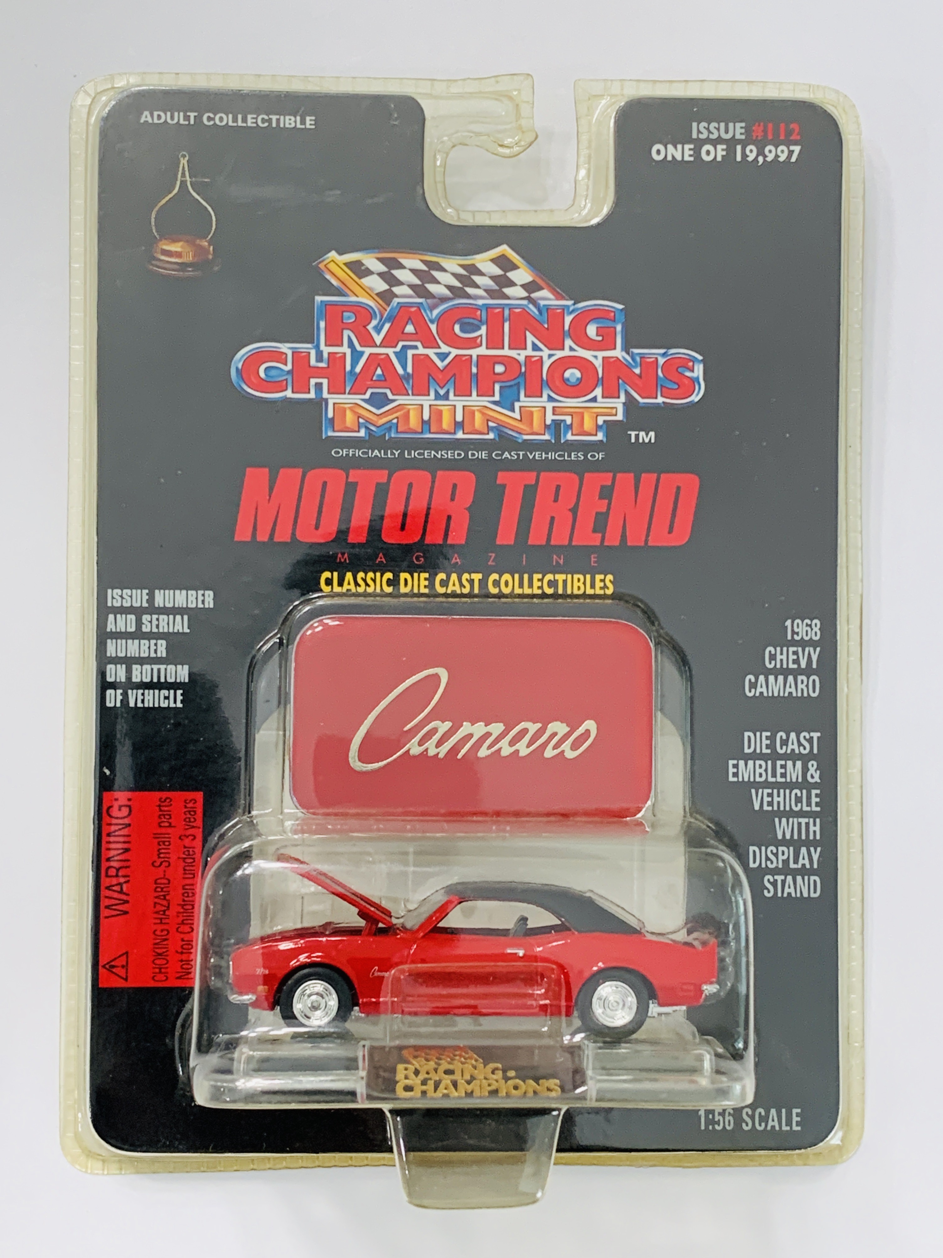 Racing Champions Mint Edition 1968 Chevrolet Camaro