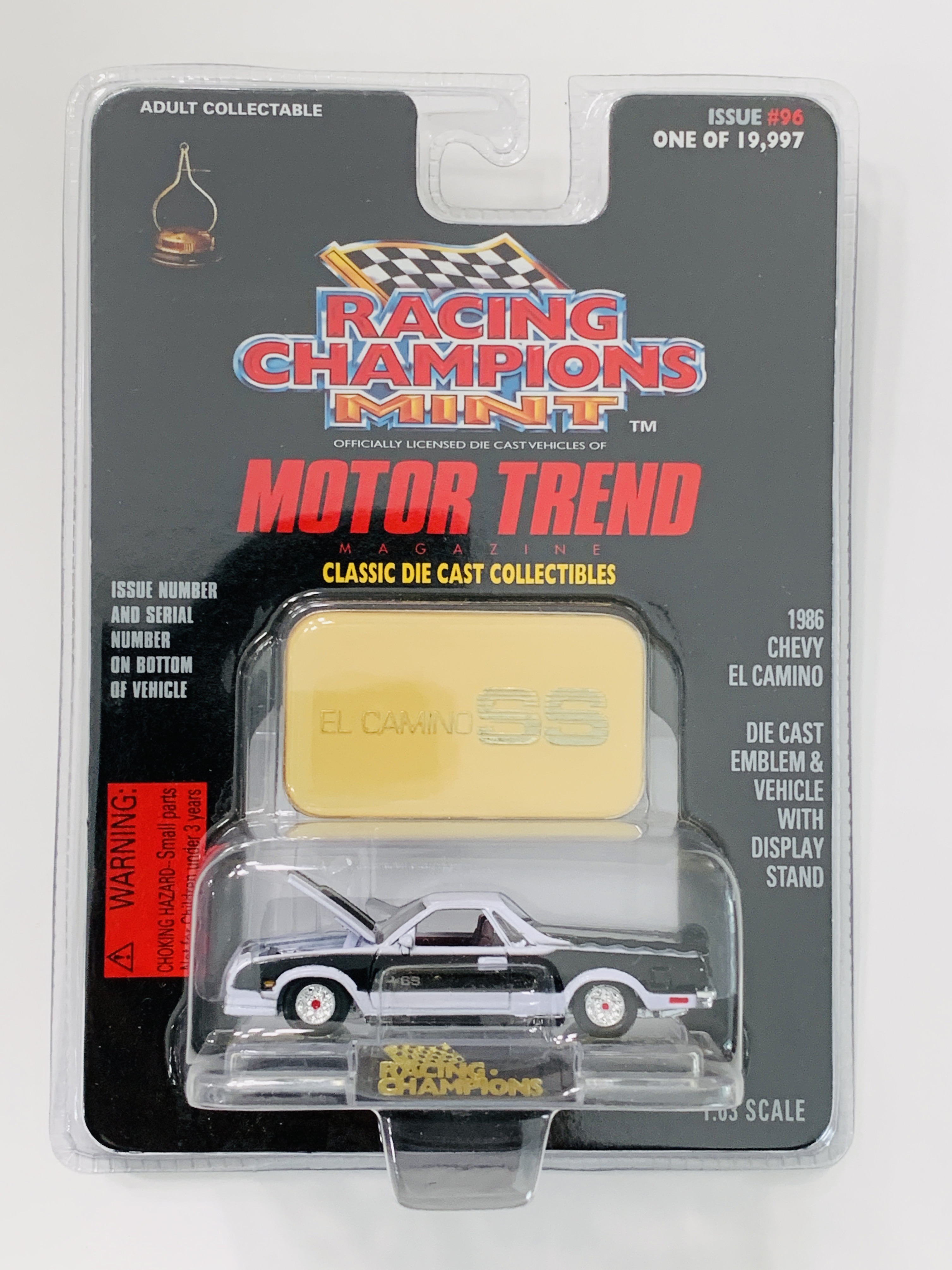Racing Champions Mint Edition 1986 Chevy El Camino