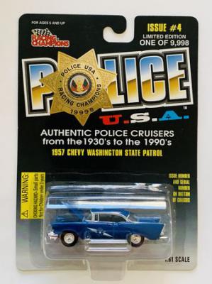 15329-Racing-Champions-Police-1957-Chevy-Washington-State-Patrol